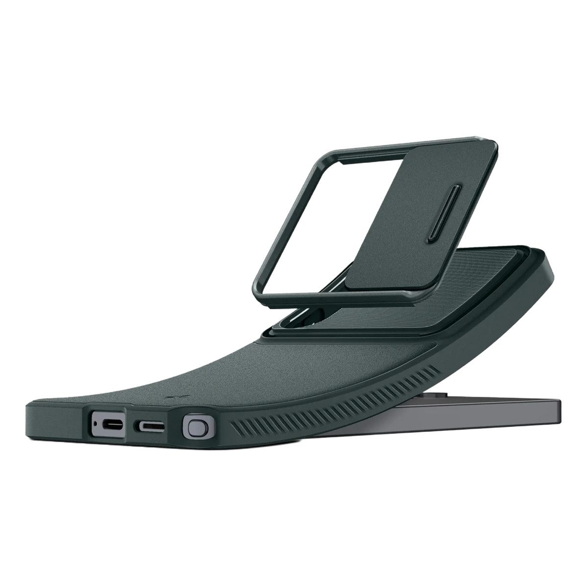 Spigen Backcover Spigen Optik Armor Kameraschieber Samsung Galaxy S26 Ultra - Abyss Gre