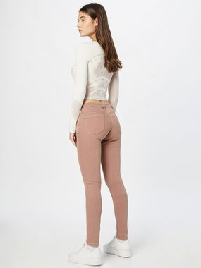Mavi Skinny-fit-Jeans Adriana (1-tlg) Patches, Weiteres Detail, Fransen, Plain/ohne Details