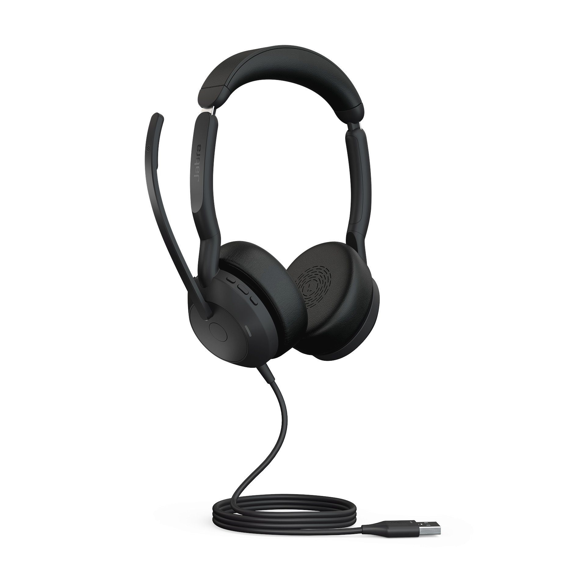 UC USB-A) Cancelling Evolve2 50 Noise Kopfhörer Jabra (ANC), (Active Stereo