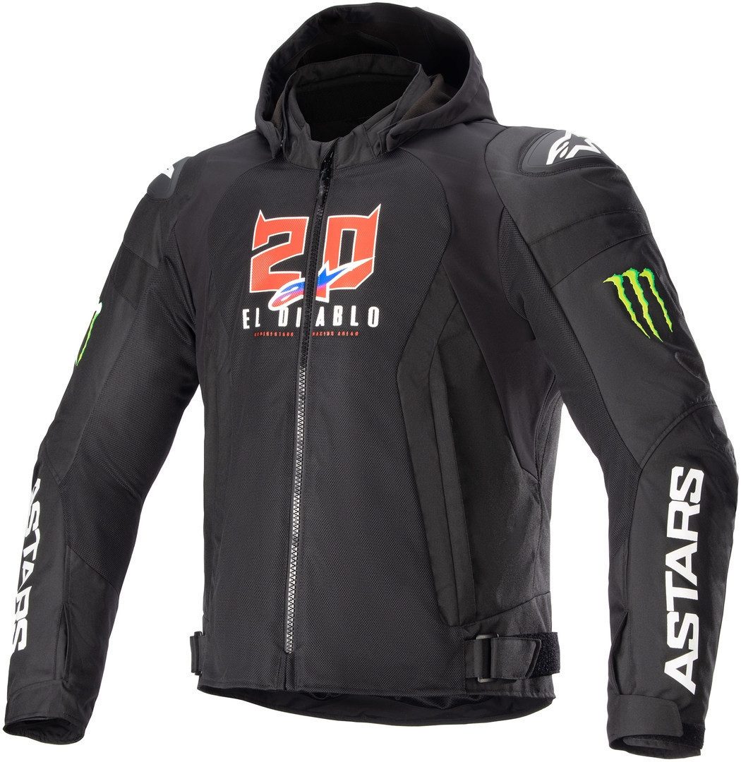 Motorradjacke FQ20 Zaca Air Monster Motorrad Textiljacke