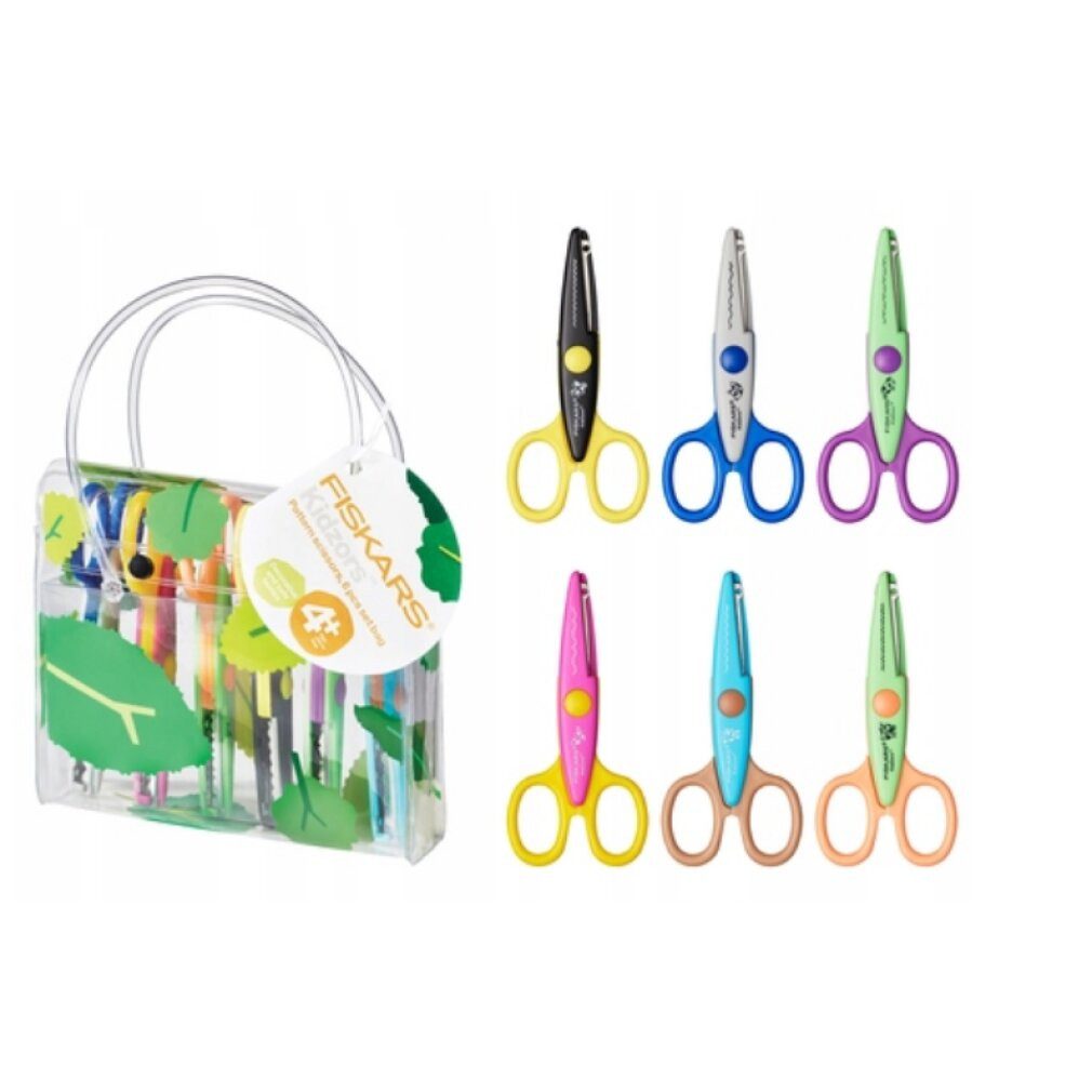 Fiskars Bastelscheren ® Kinderschere Kidzors 6 verschiedene Farben 13,0 cm