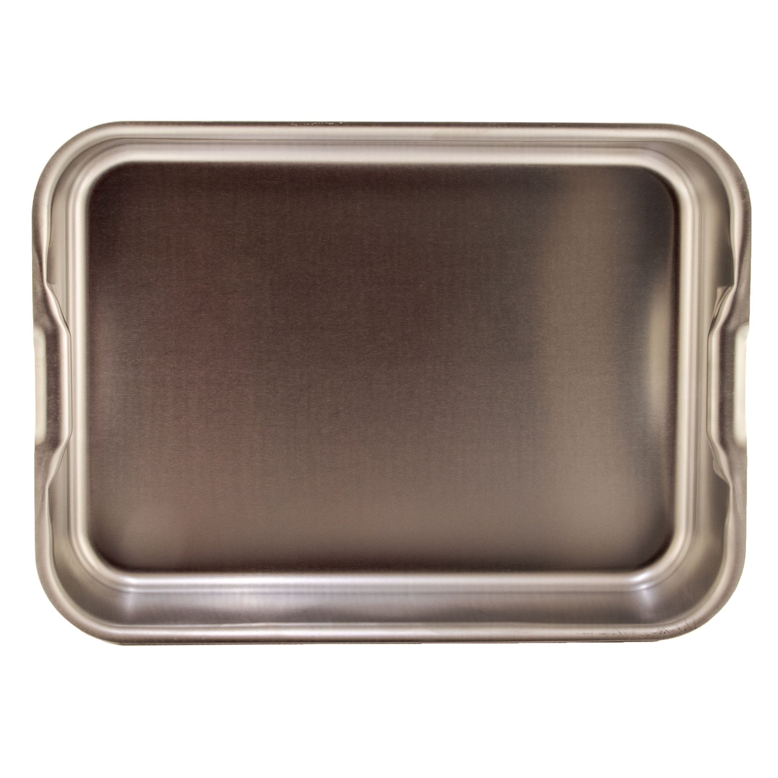 AcMax Thermobehälter Bräter / Ofen / Auslageschale 37 x 27 x 9 cm, eckig, Aluminium