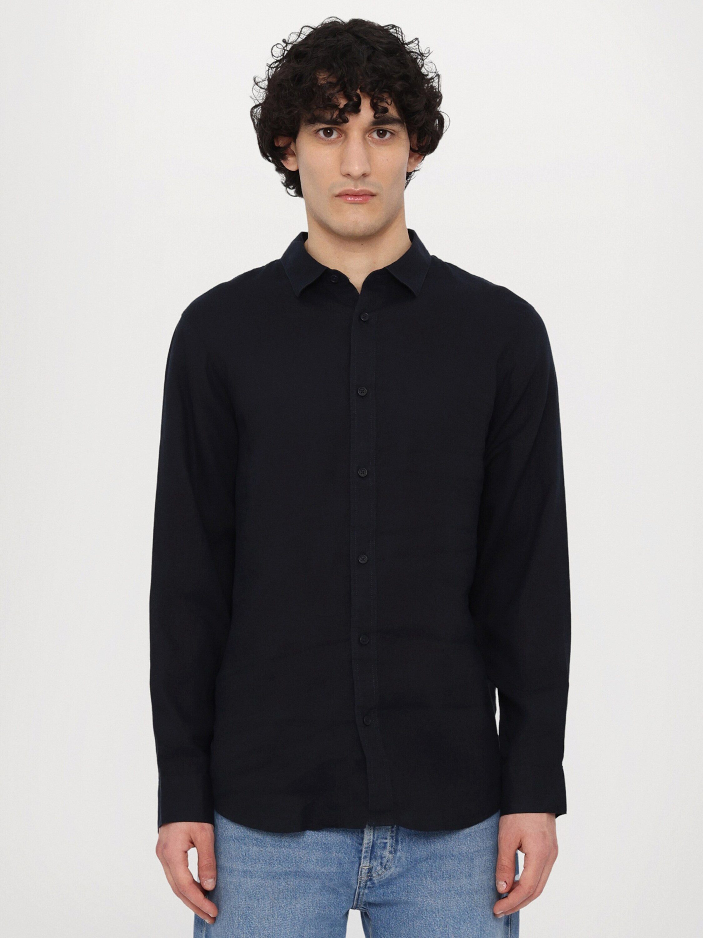 ARMANI EXCHANGE Langarmhemd (1-tlg)