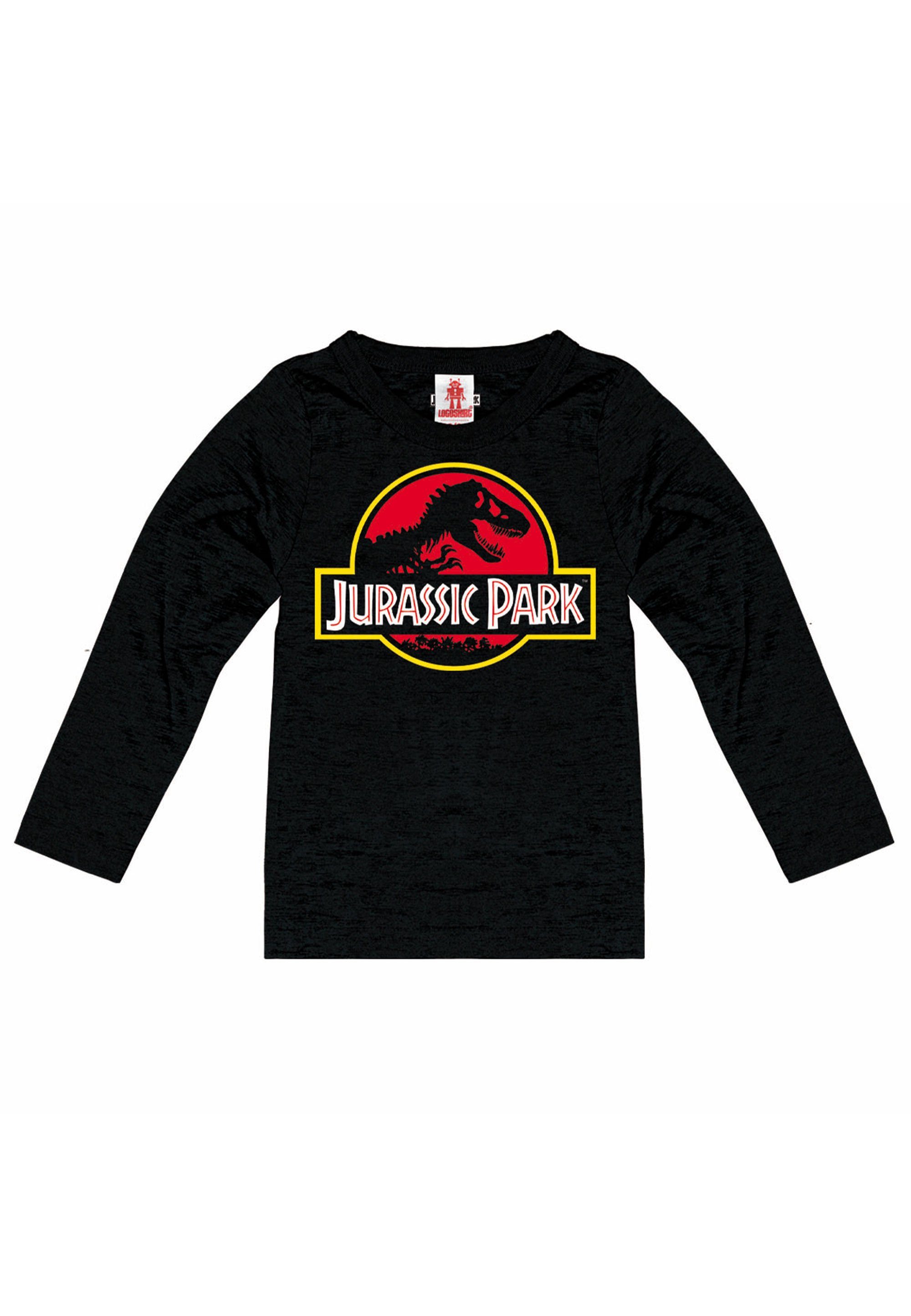 LOGOSHIRT T-Shirt Jurassic Park Logo mit coolem Print
