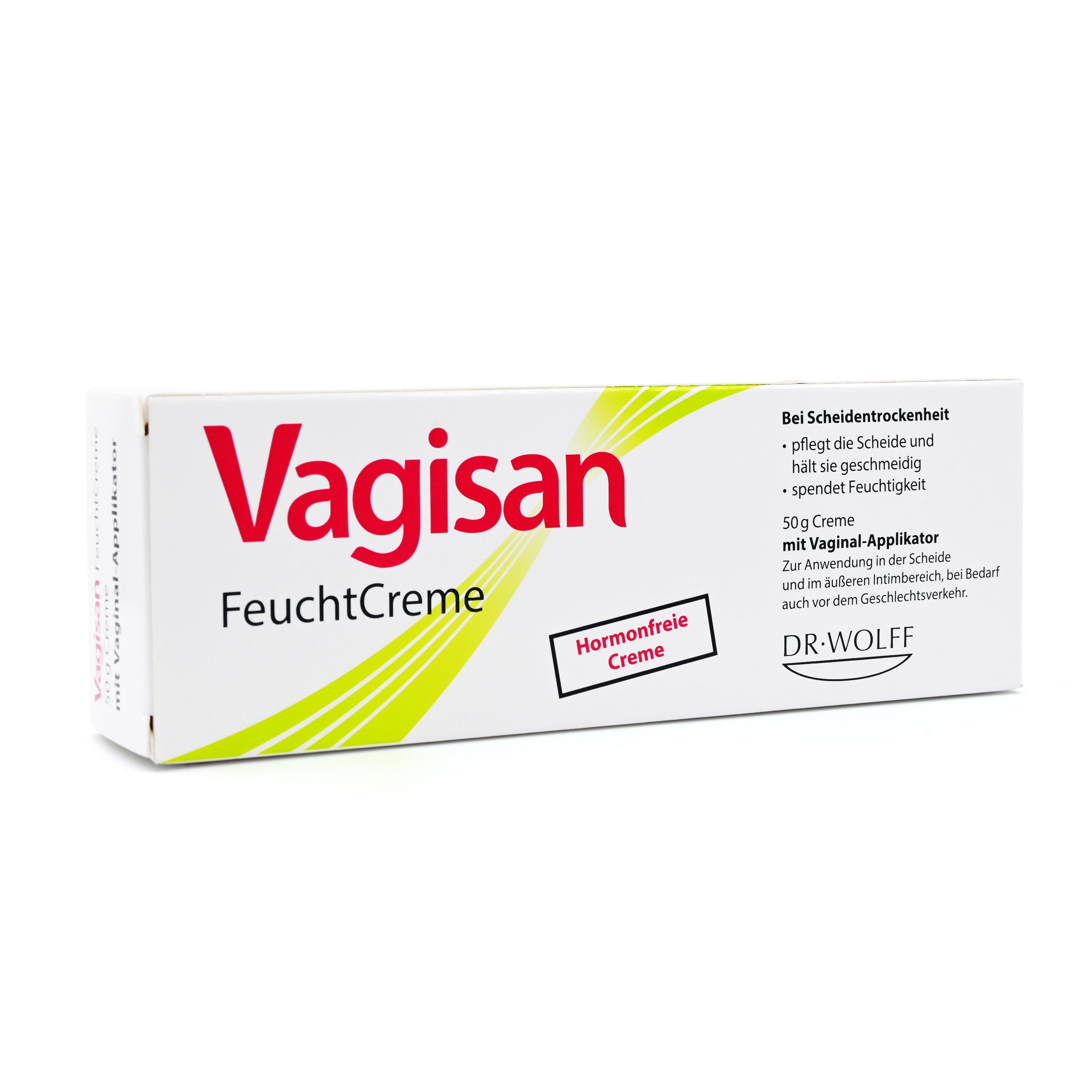 Intimpflege VAGISAN FeuchtCreme mit Applikator, 50 g