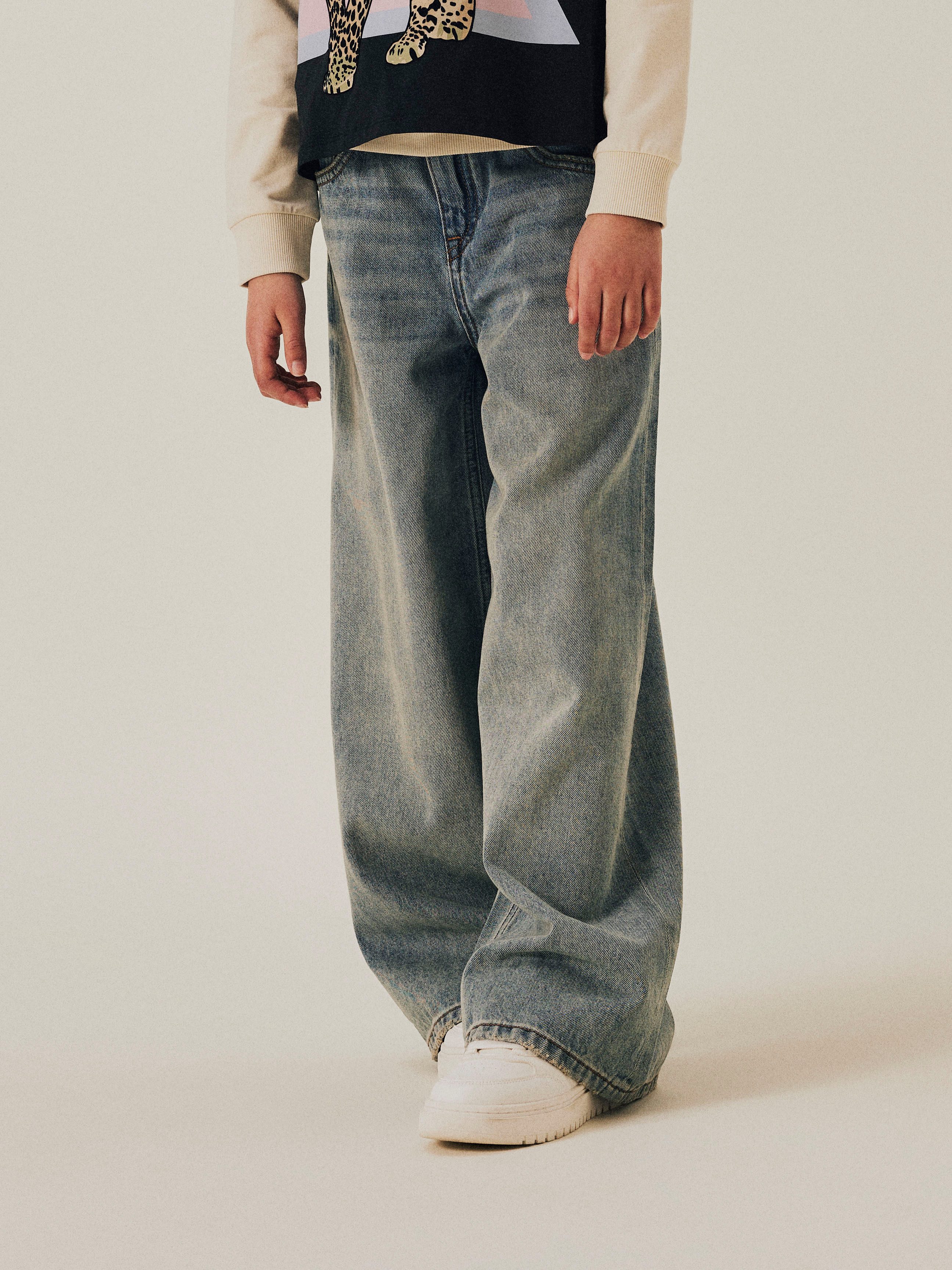 Name It Weite Jeans NKFBELLA SKATER XWIDE JEANS 3111-ZA NOOS