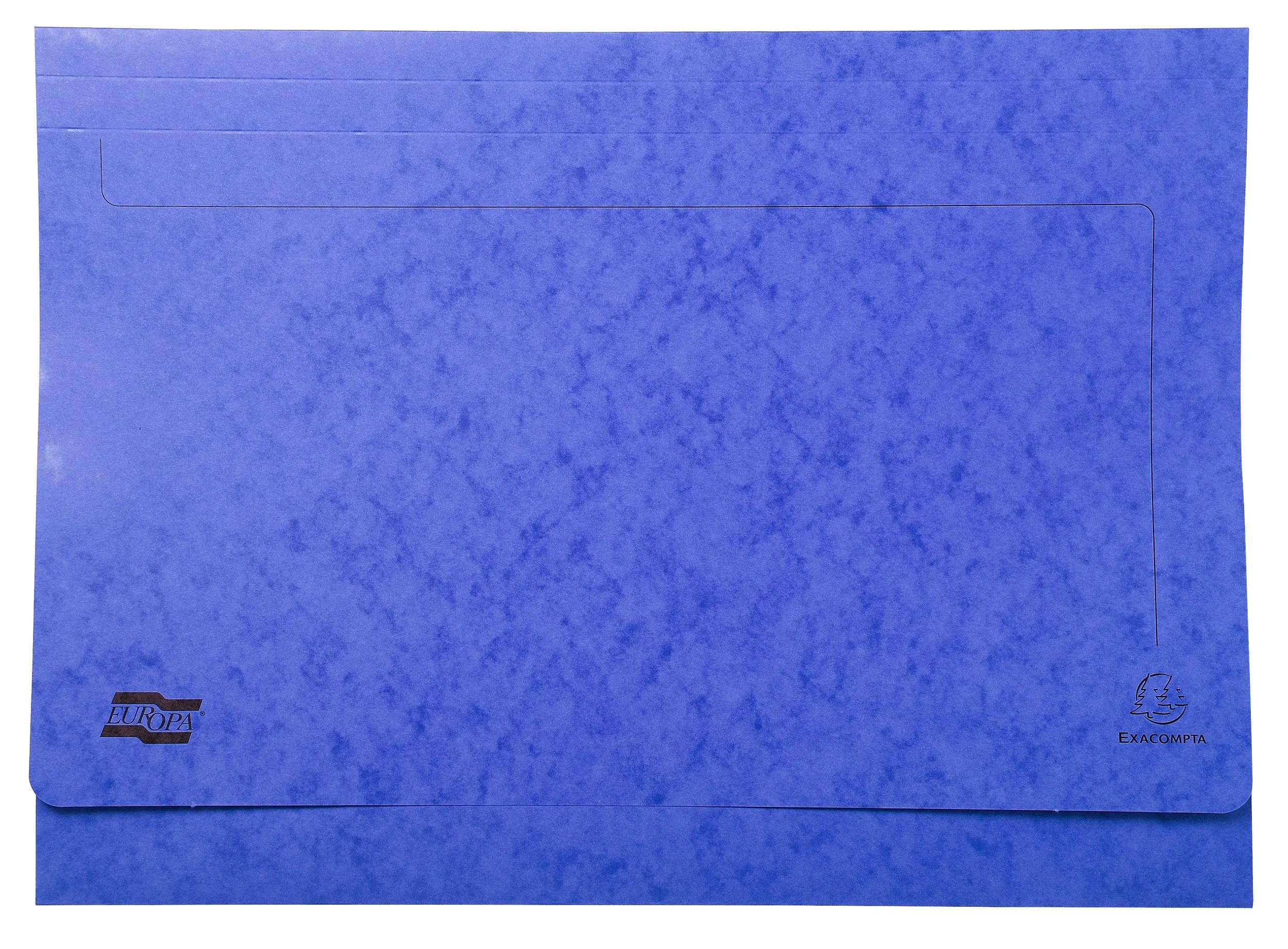 Thumbnail - EXACOMPTA Organisationsmappe 25x 5er Aktenmappen aus Manila Karton 225g A3 - sortiert - 4780Z, Document wallet