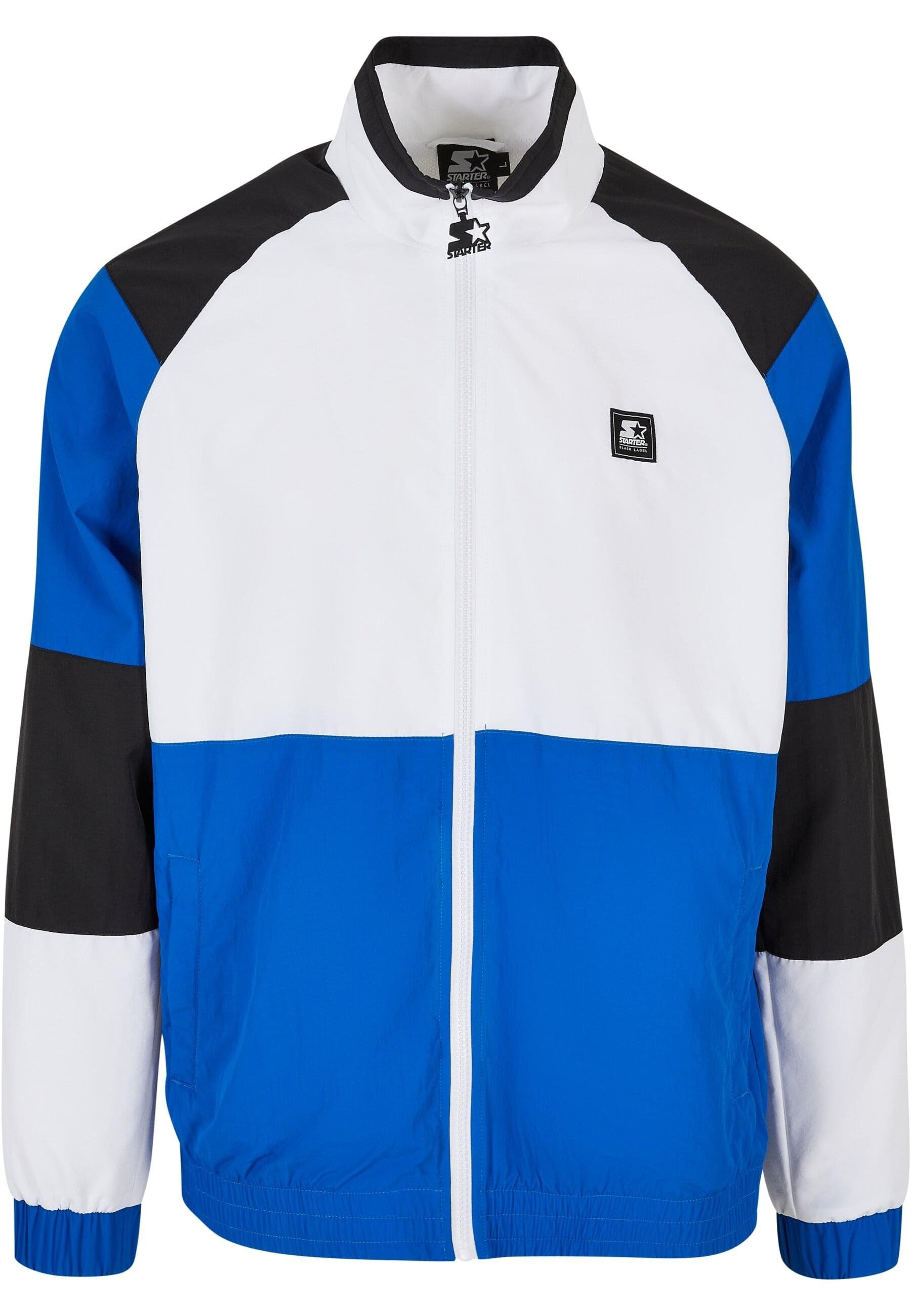 Starter Blouson Herren Jacket white/cobaltblue/black Color (1-St) Retro Starter Block