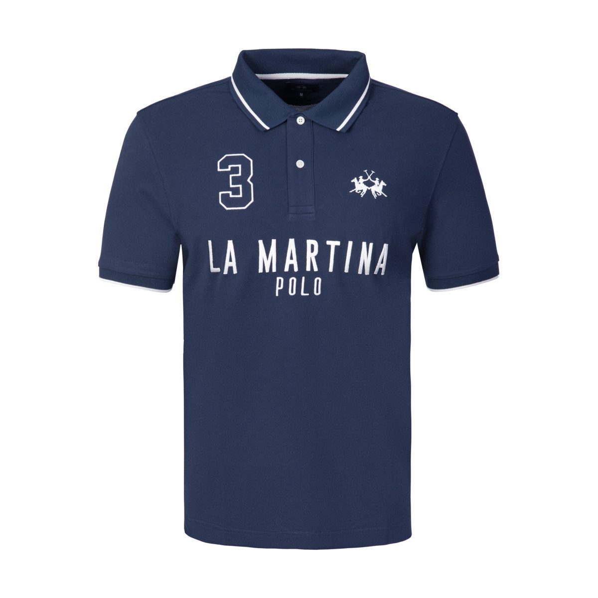 La Martina Poloshirt MCP320 Herren T-Shirt, Shirt, Poloshirt, Polohemd, Sportshirt