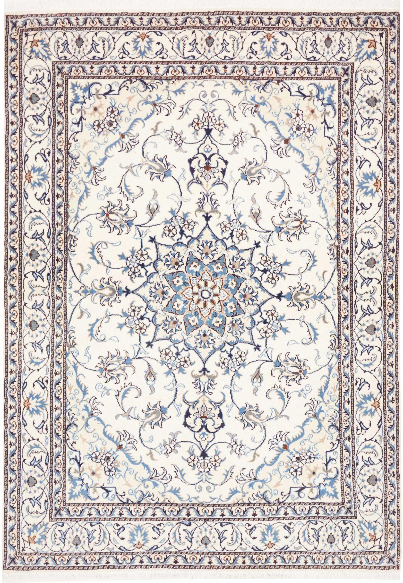 Nain Trading Orientteppich Nain 166x239 Handgeknüpfter Orientteppich / Perserteppich, rechteckig, Höhe: 12 mm