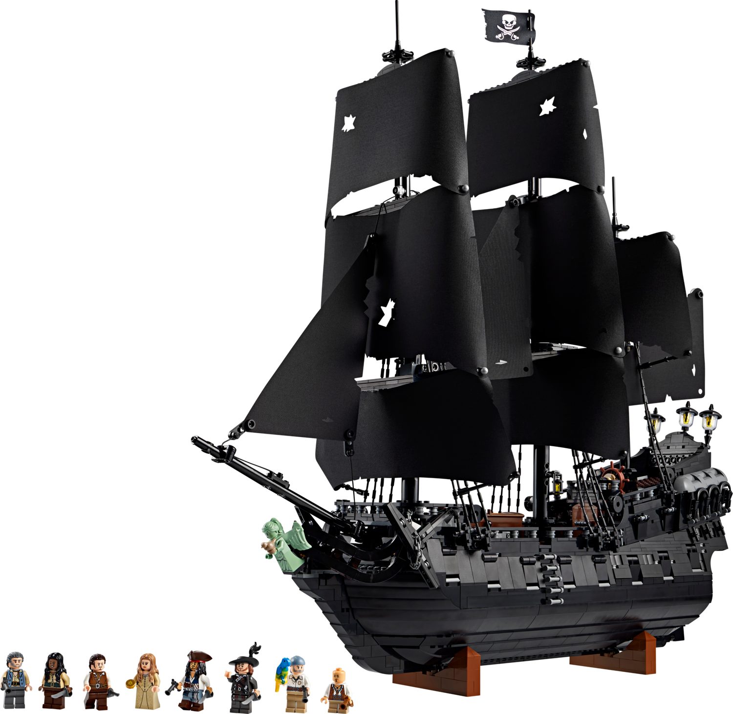 LEGO® Icons 10365 Captain Jack Sparrows Piratenschiff Spielbausteine, (Set, 2862 St., Set)