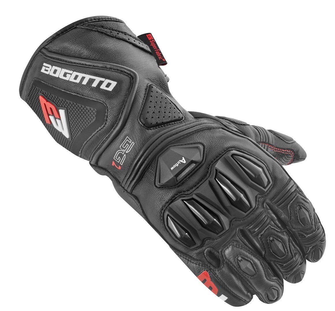 Bogotto Motorradhandschuhe Monza perforierte Motorradhandschuhe abriebfest günstig online kaufen