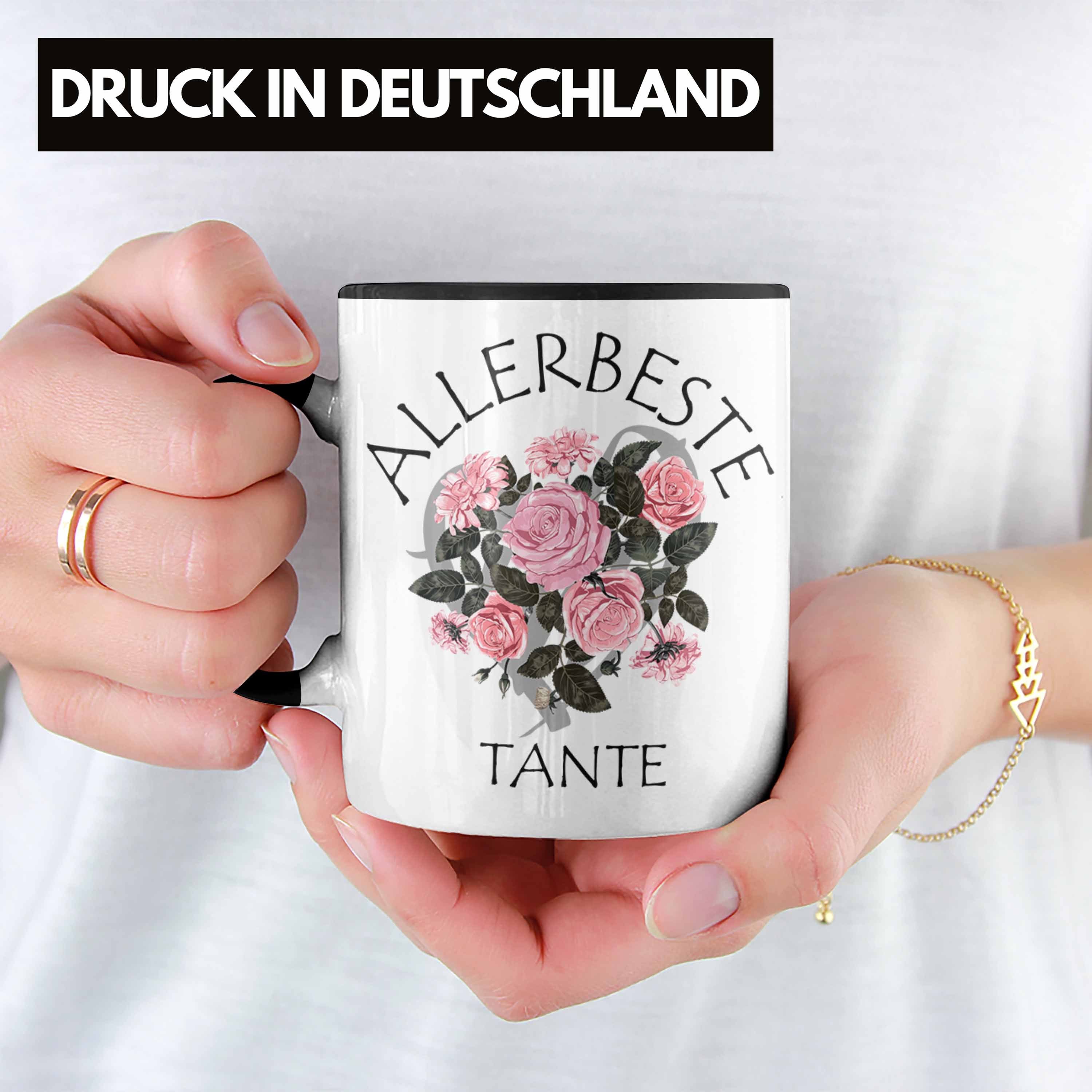 Tasse Tasse Tante - Trendation der Trendation Beste Geburtstag Schwarz Welt Tante für Geschenk Beste Kaffeetasse Geschenkidee