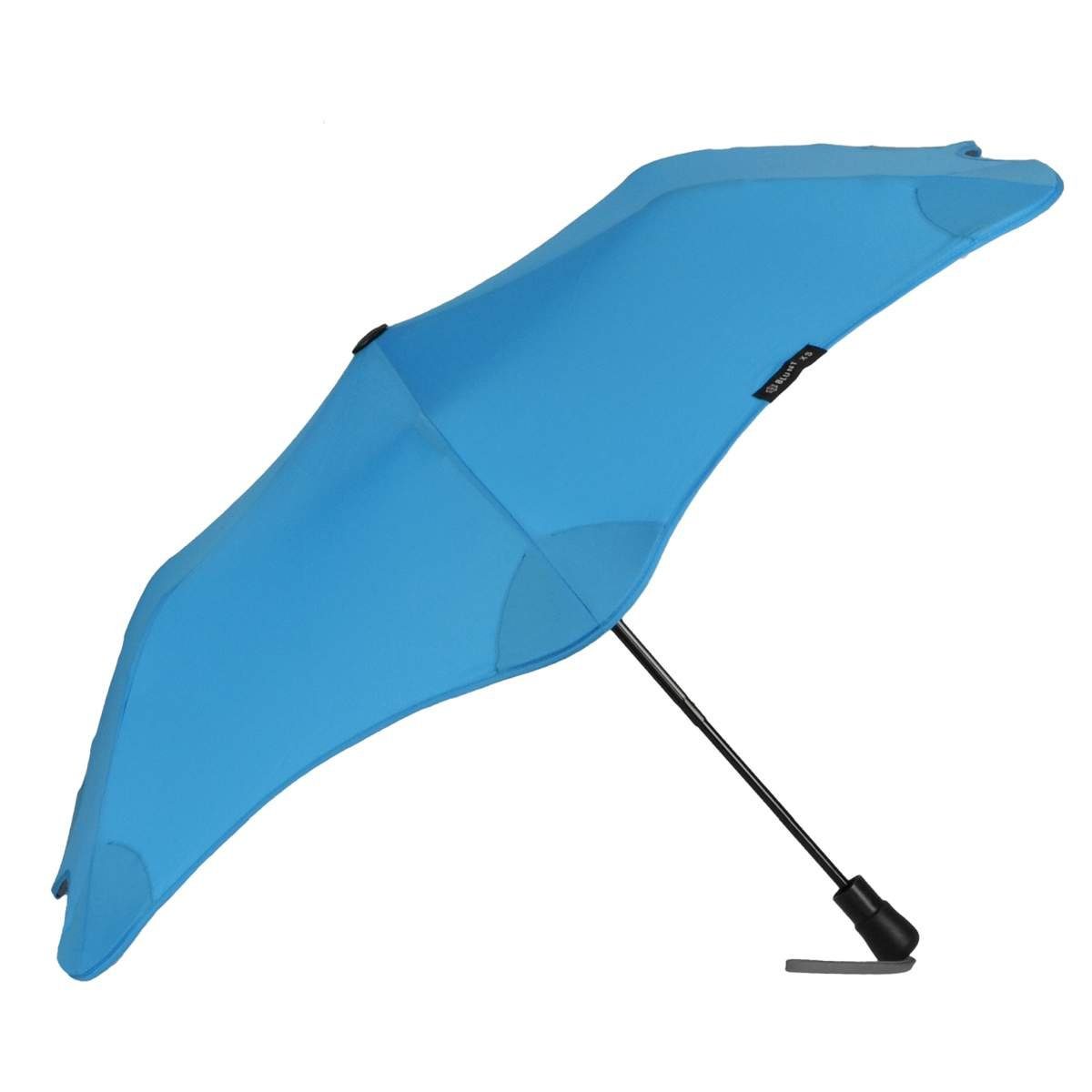 Blunt Taschenregenschirm Metro, blau 96cm Durchmesser unterwegs, Auto für und Taschenschirm, Regenschirm