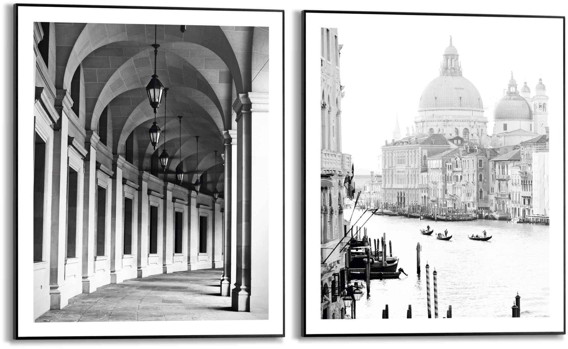 Washington (2 Architektonisch, - Wandbild - Vintage Reinders! St) DC Venedig - Reisen