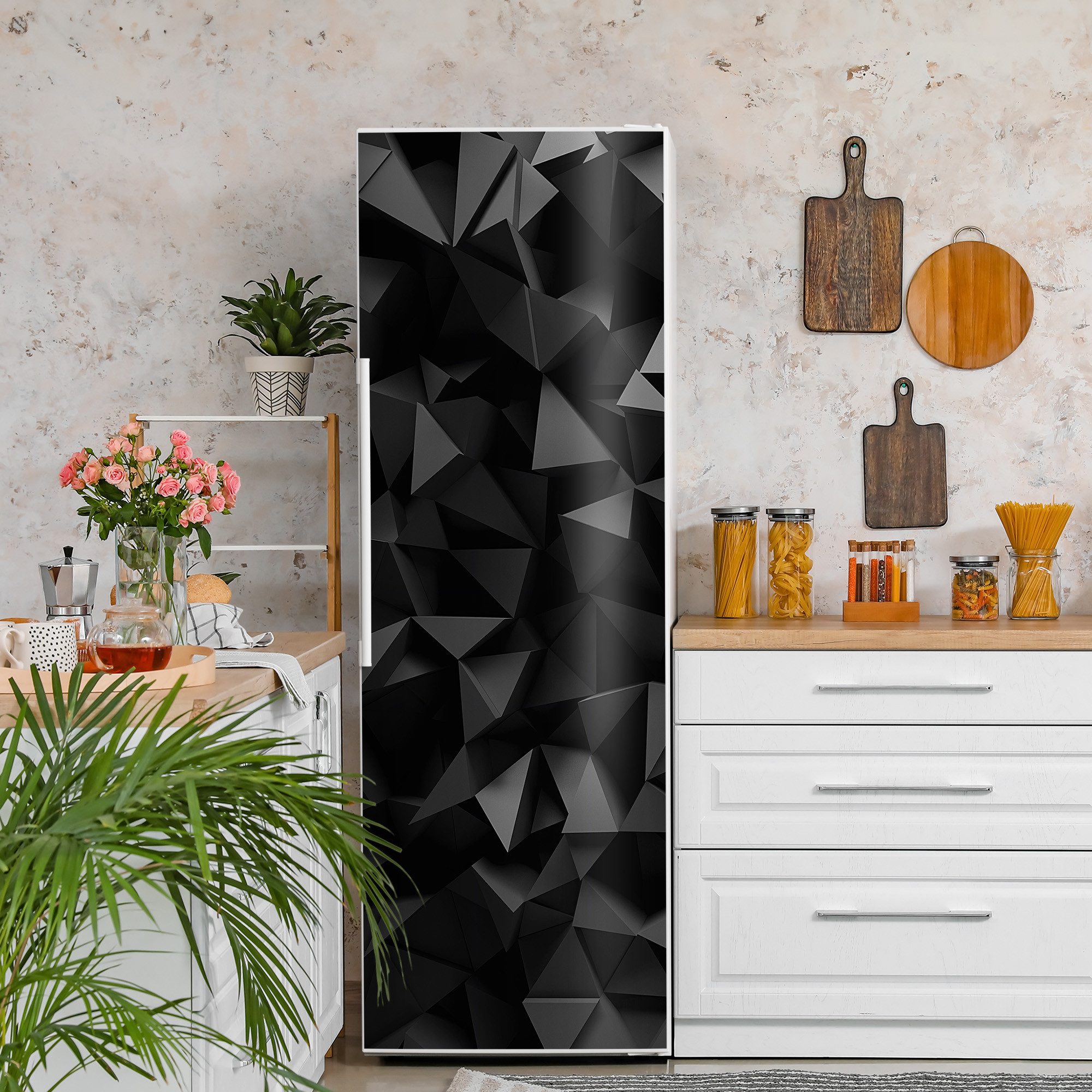 DEQORI Magnetfolie 'Bizarre Oberfläche', Kühlschrank Magnetmatte günstig online kaufen