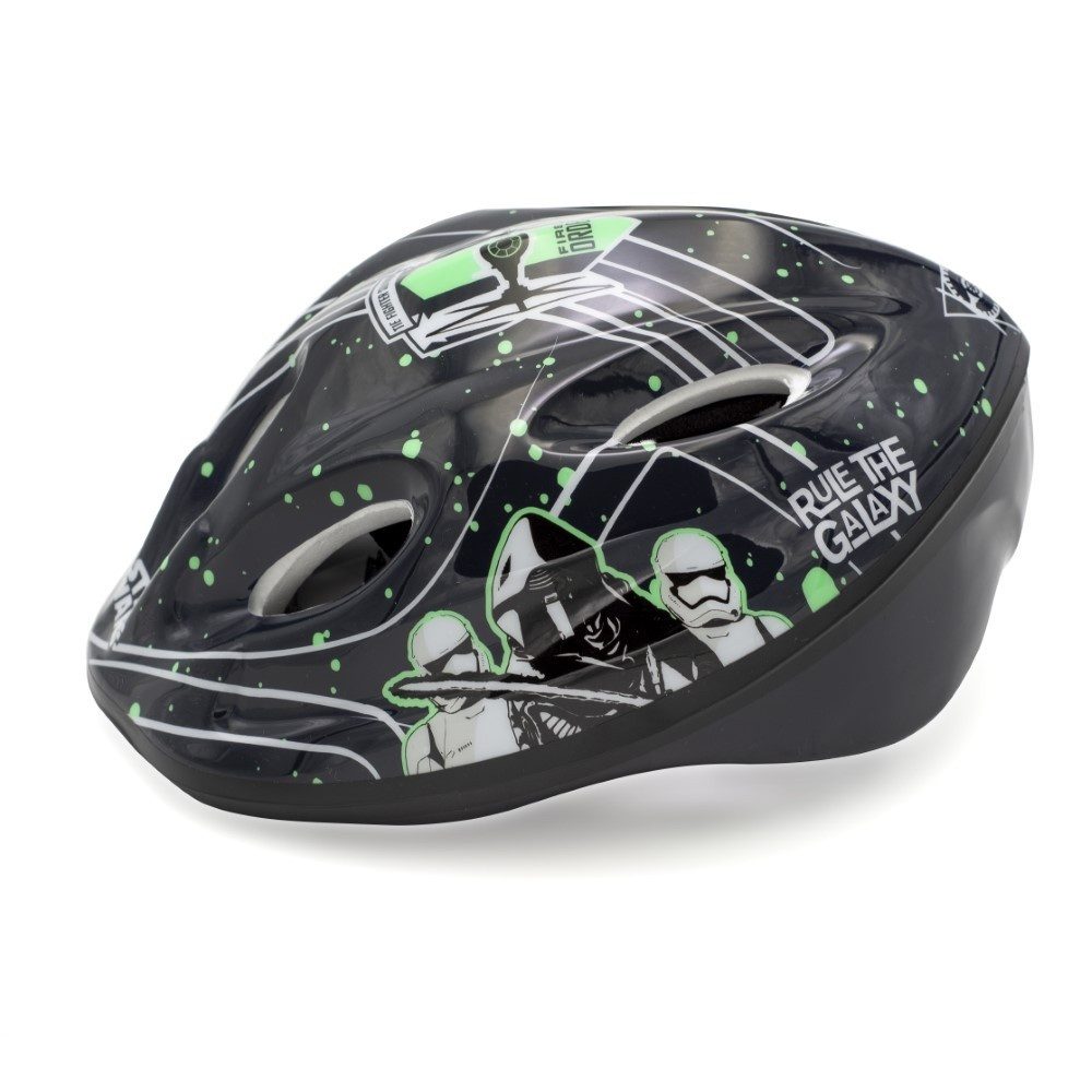 Seven Polska Kinderfahrradhelm Disney Star Wars "Stormtrooper", verstellbar, 52-56cm, ab ca. 6 Jahre