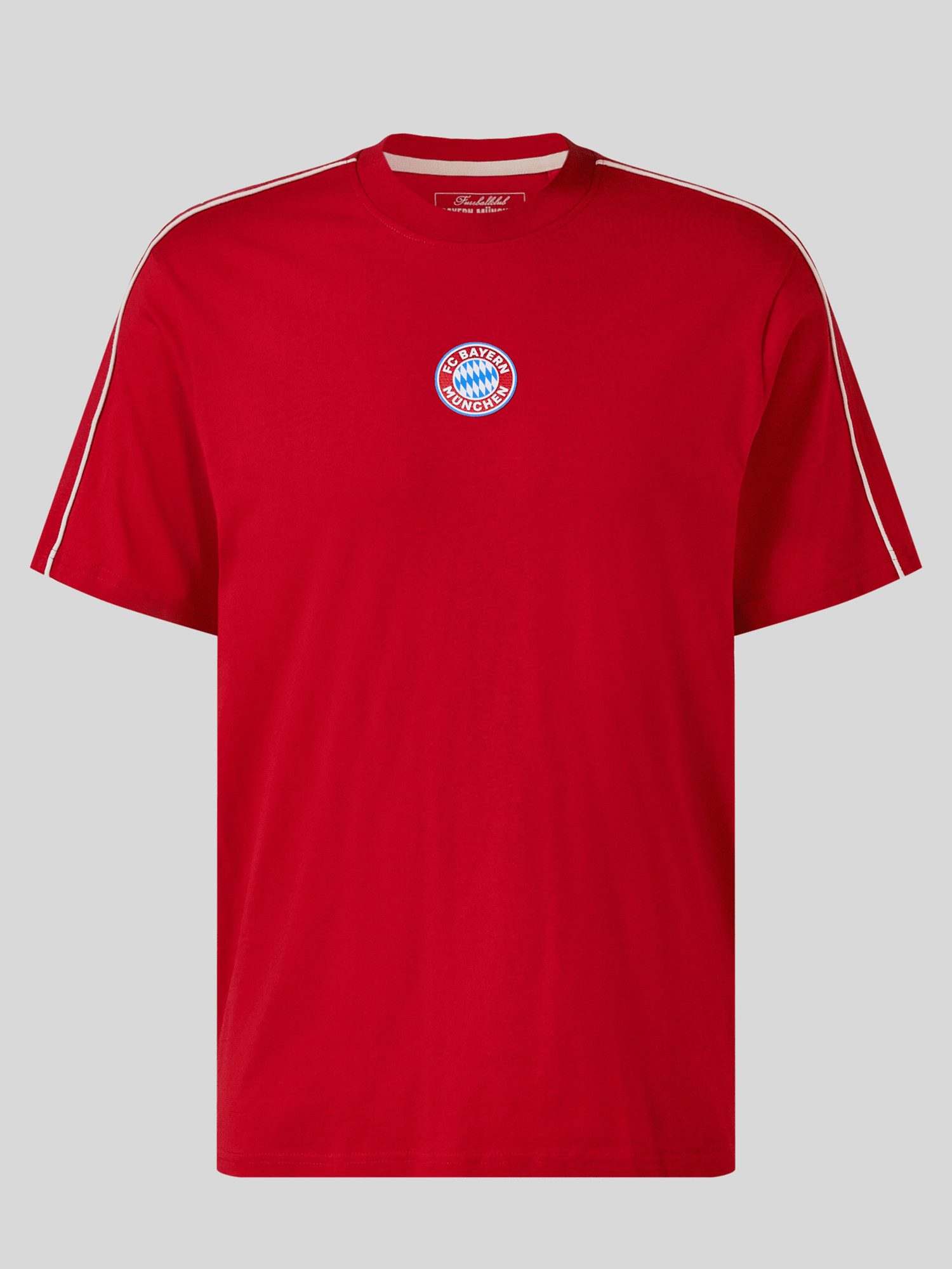 T-Shirt FC Bayern München, T-Shirt Essentials, Herren, Rot