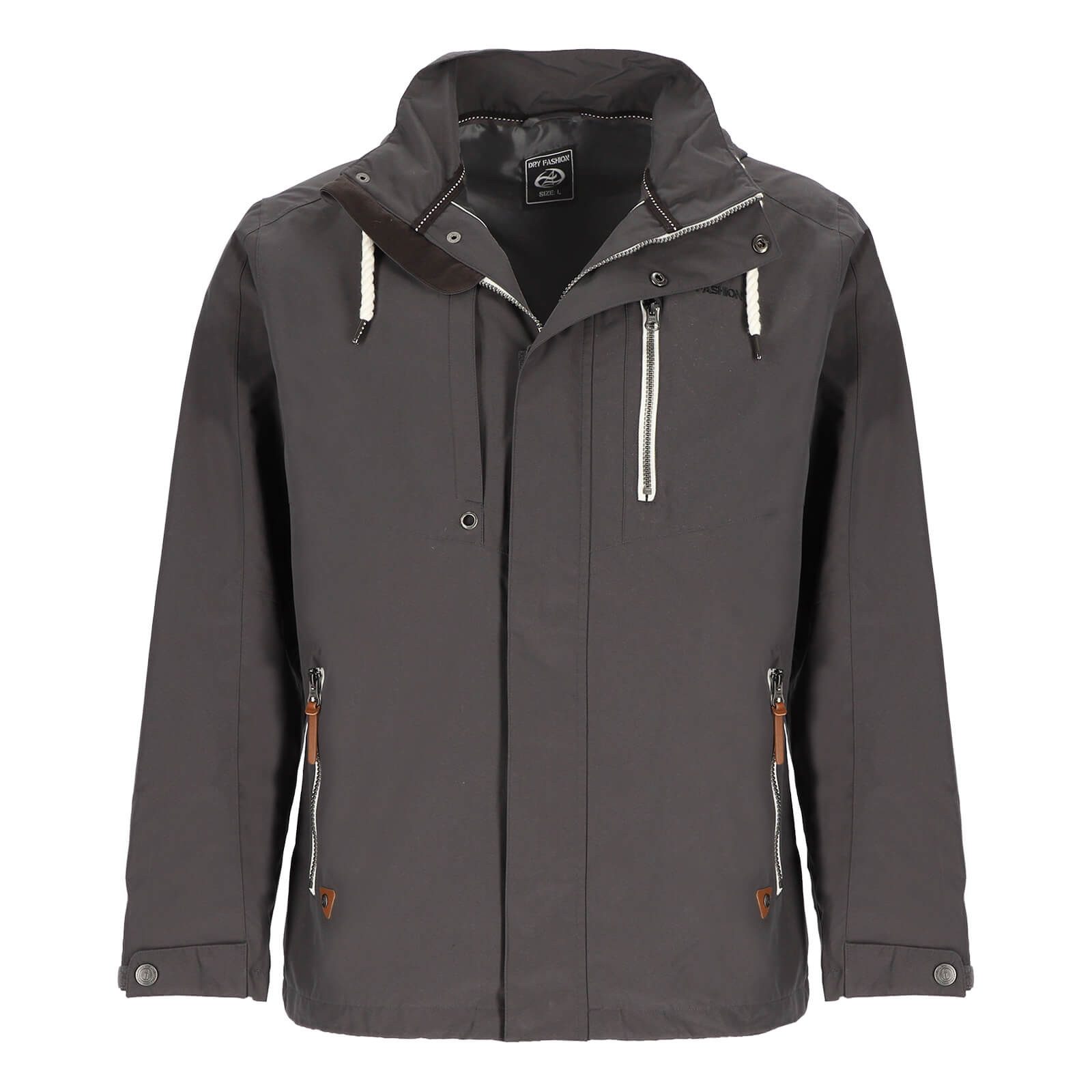 Dry Fashion Funktionsjacke Rostock Herren Outdoor-Jacke Rostock mit Innenfutter - Wasserdicht & Winddicht