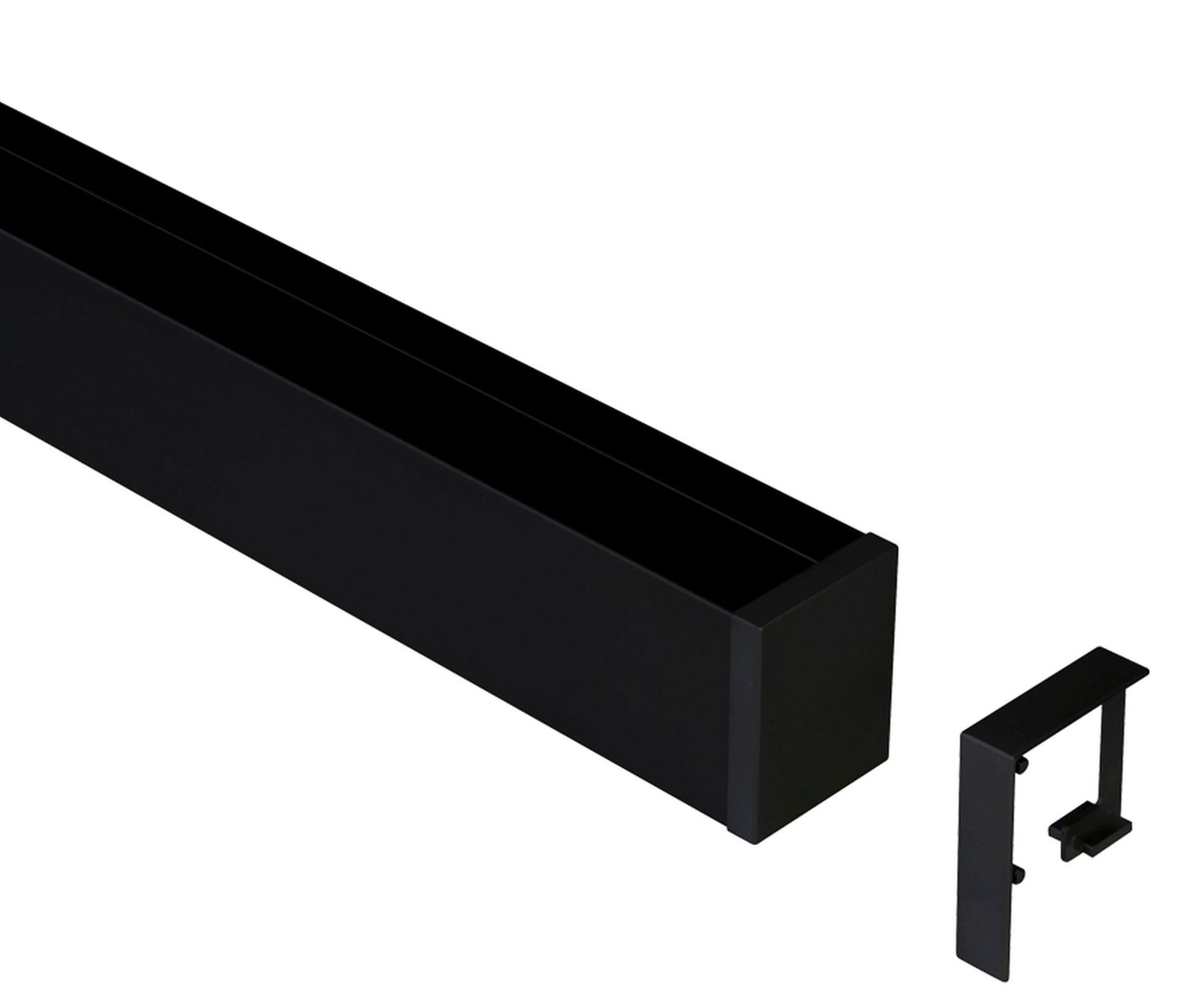 Kesseböhmer Schubladeneinsatz Kesseböhmer Linero MosaiQ, Wandprofil 150cm, Relingstange Küche