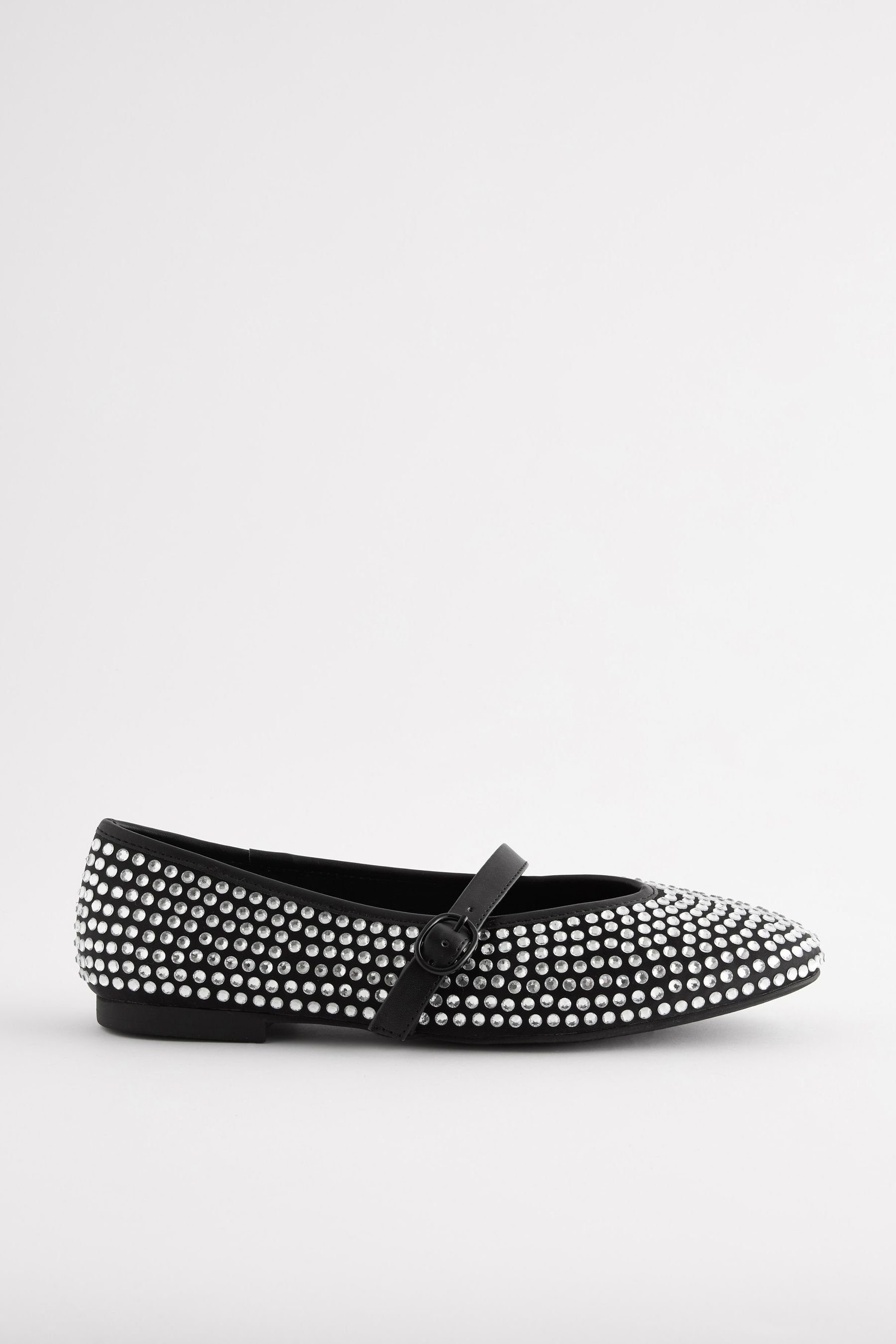 Forever Comfort Mary-Jane-Schuhe mit Schmuckbesatz Mary-Jane-Schuhe