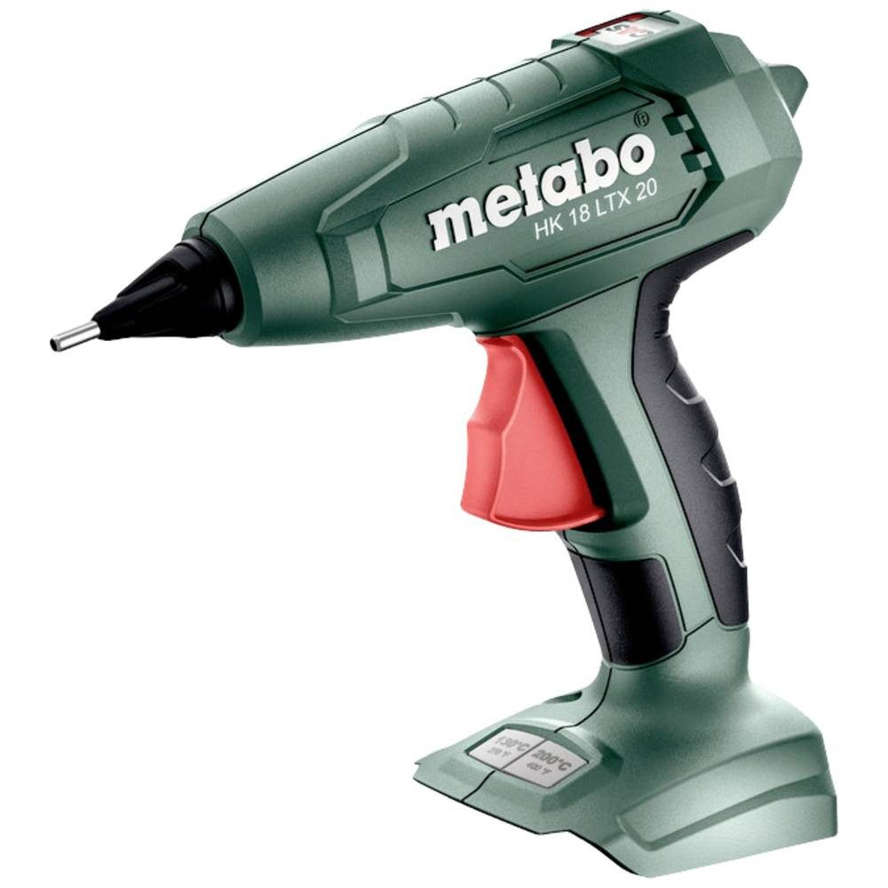 metabo Heißklebepistole Akku-Heißklebepistole, ohne Akku, ohne Ladegerät