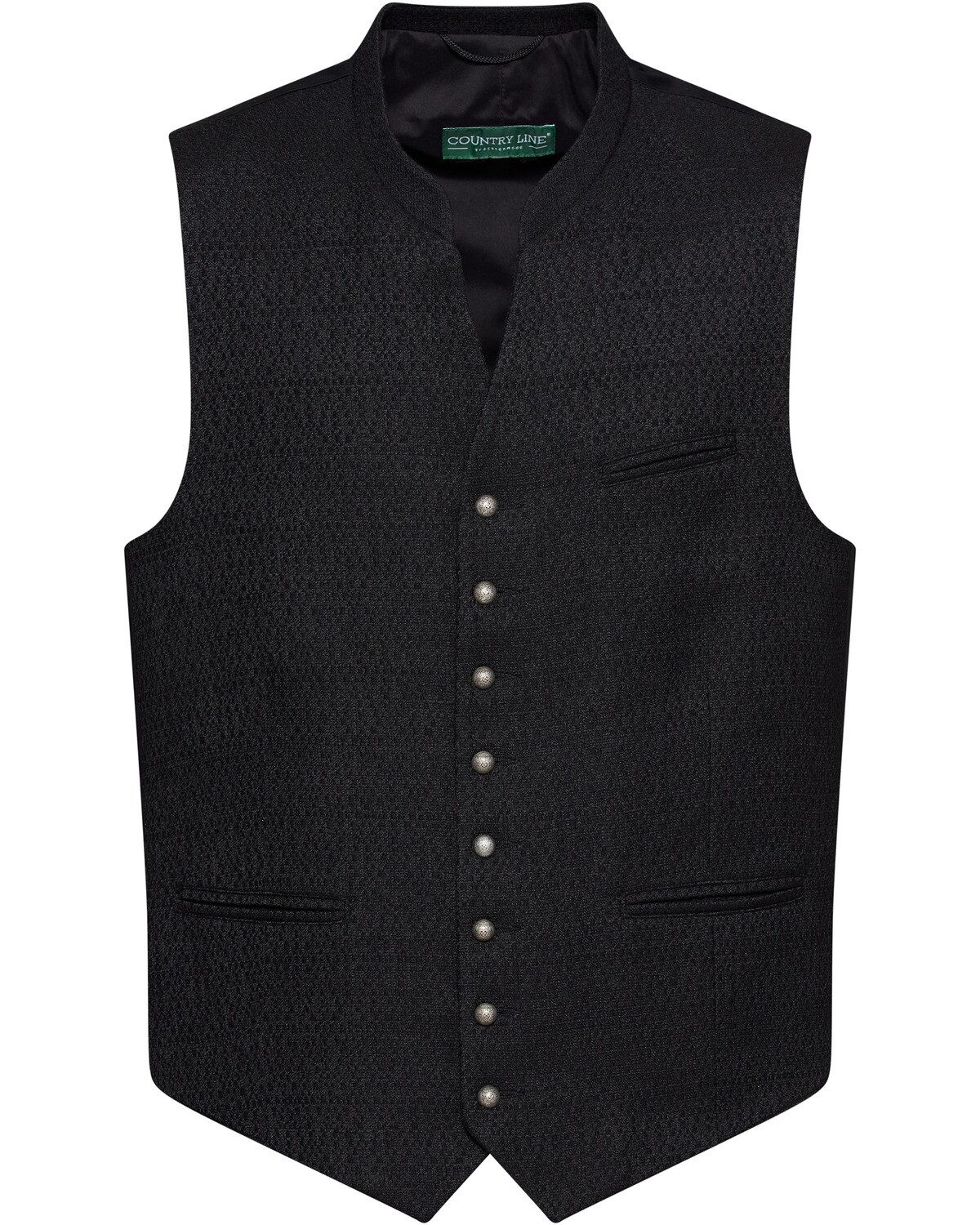 Country Line Trachtenweste Jacquard-Weste