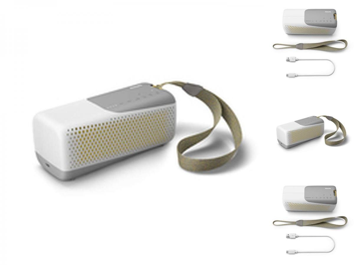 Philips Tragbare Bluetooth-Lautsprecher Philips Wireless speaker Weiß Lautsprecher