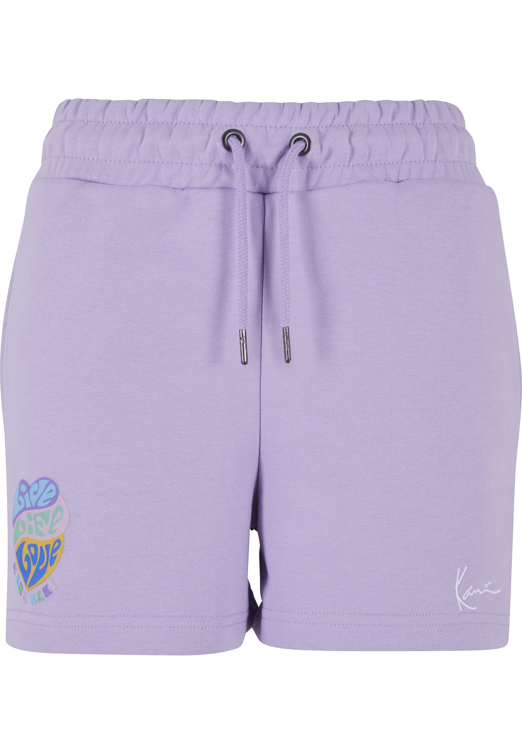 Karl Kani Sweatshorts Karl Kani Damen KW232-030-1 KK Small Signature Shorts (1-tlg)