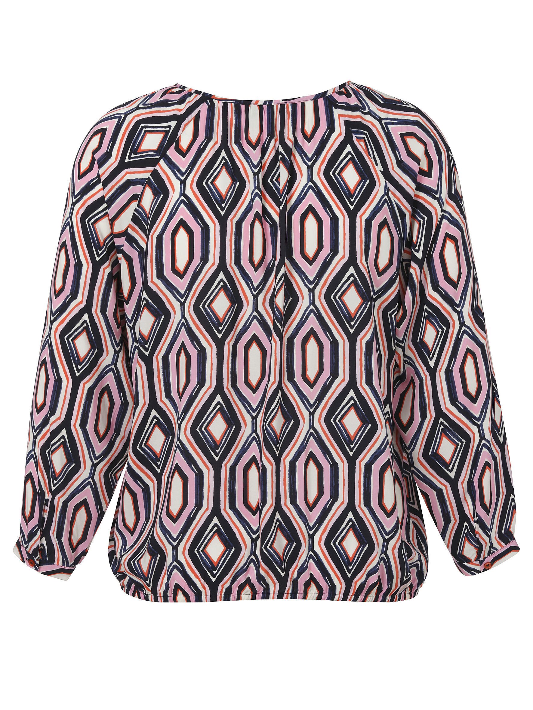 VIA APPIA DUE Langarmbluse in großen Größen günstig online kaufen