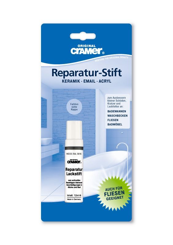 Cramer Heizkörperlack Cramer Heizkörper-Lackstift 12 ml, weiß