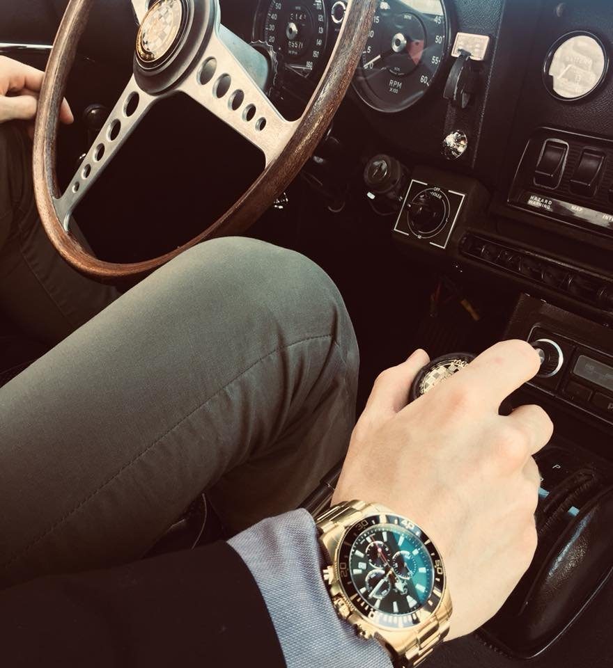 JAGUAR Chronograph Jaguar Herren Uhr Sport J864/1 Edelstahl, (Chronograph), günstig online kaufen