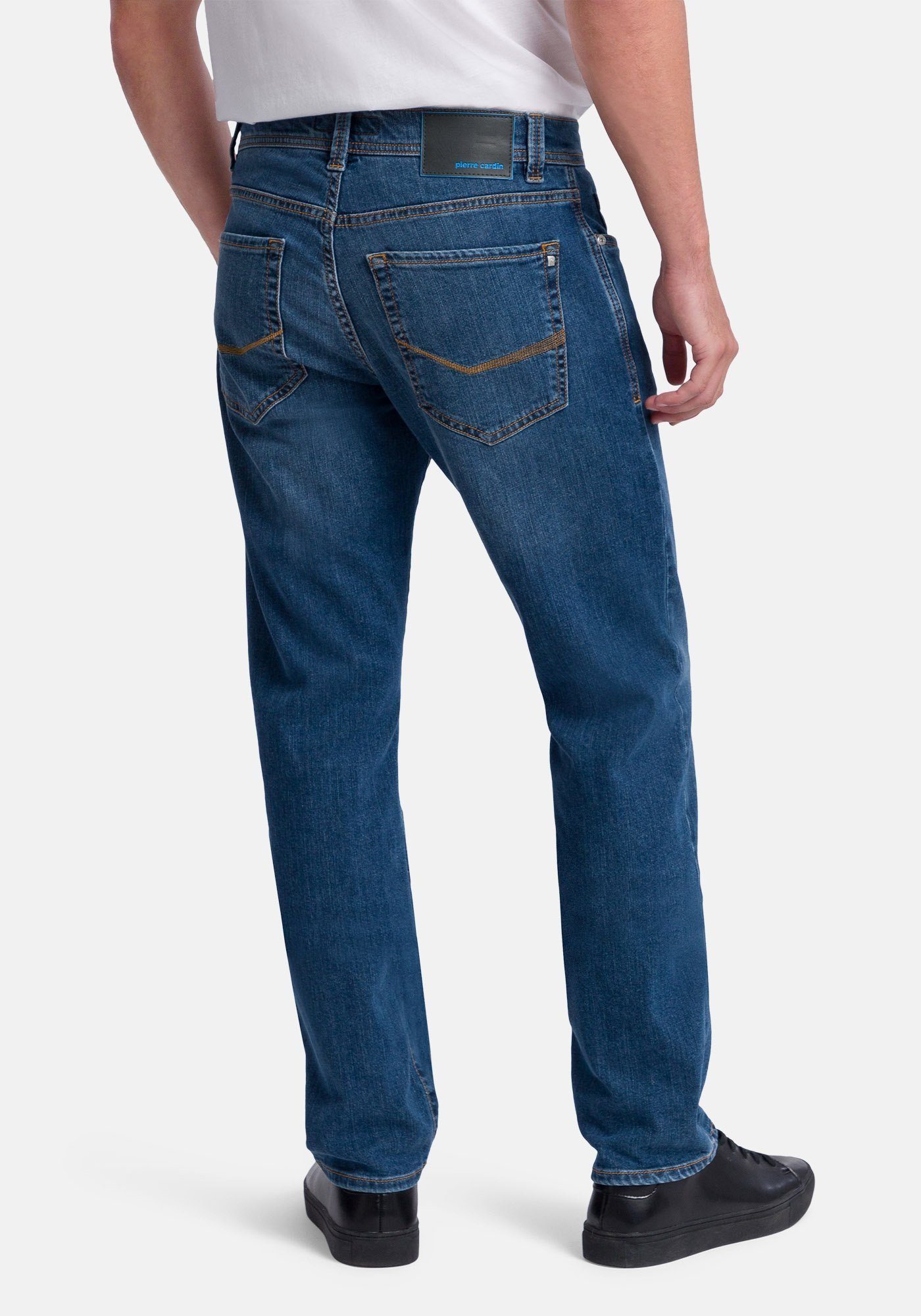 ocean Lyon 5-Pocket-Jeans stonewash Pierre blue Futureflex Cardin Tapered