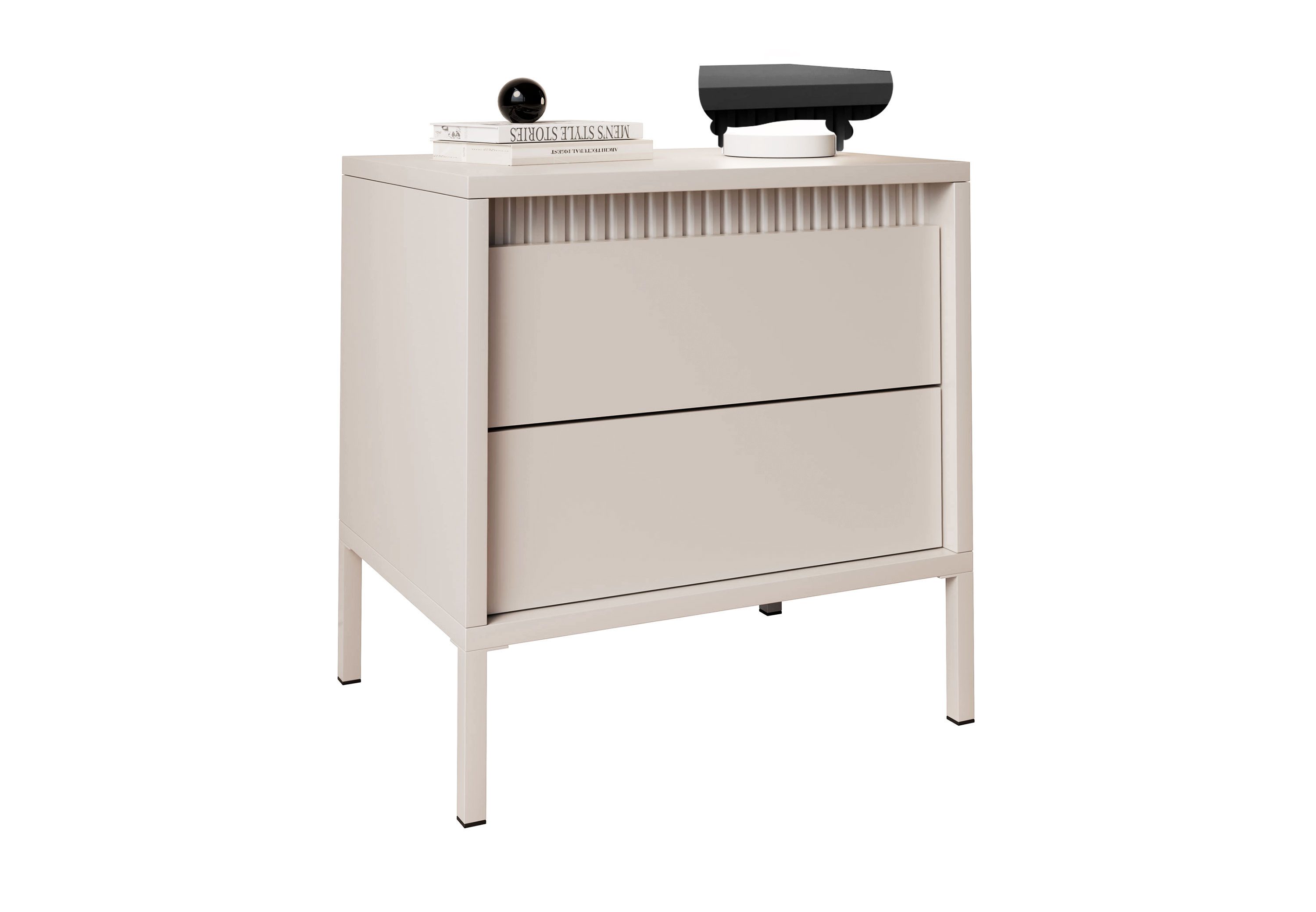 Lookway Nachttisch YASUMI mit Schubladen (1x Nachttisch), Breite: 53,5 cm günstig online kaufen