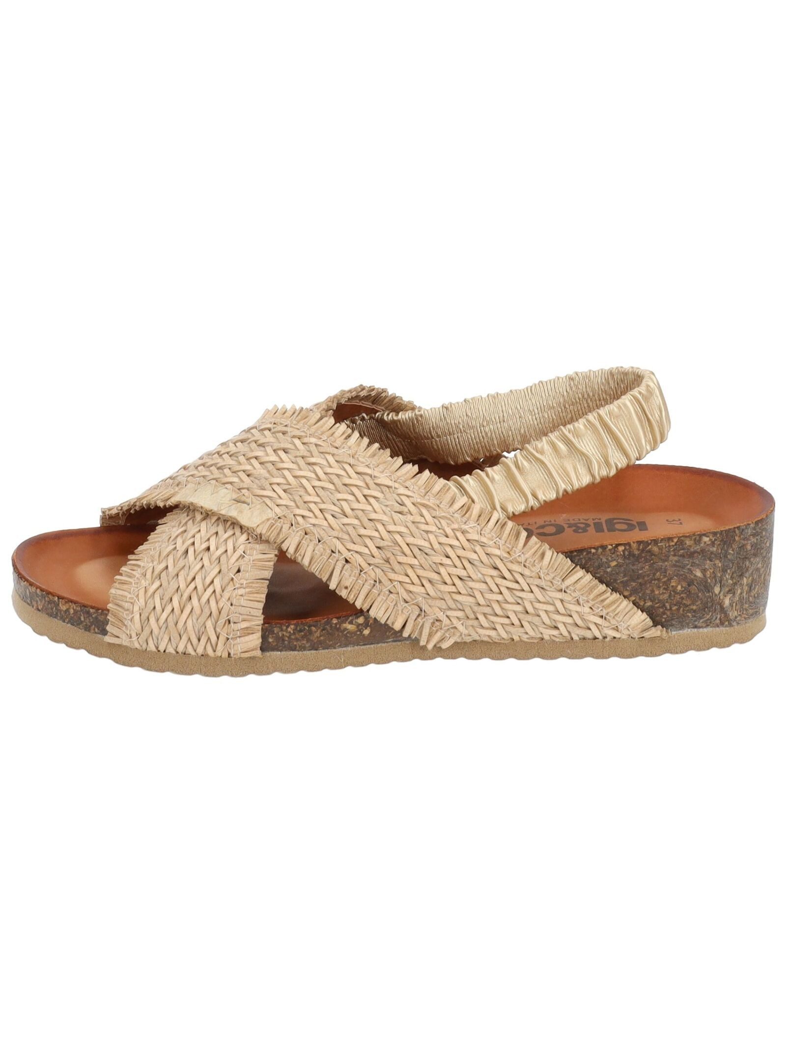 IGI & CO Sandalen Leder/Textil . Riemchensandalette