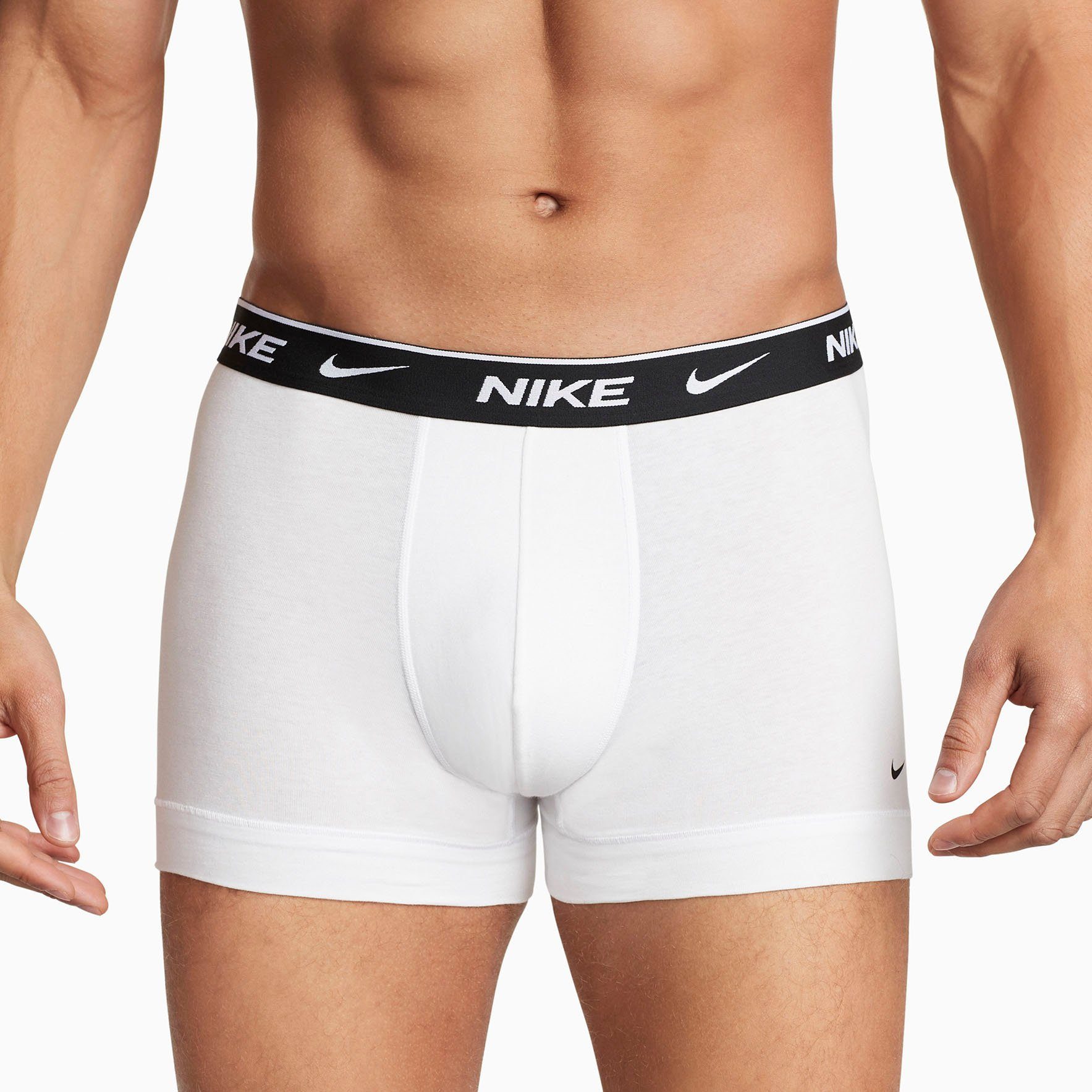 NIKE Underwear Trunk "TRUNK 3PK", (Packung, 3 St., 3er), mit Logo-Elastikbu günstig online kaufen