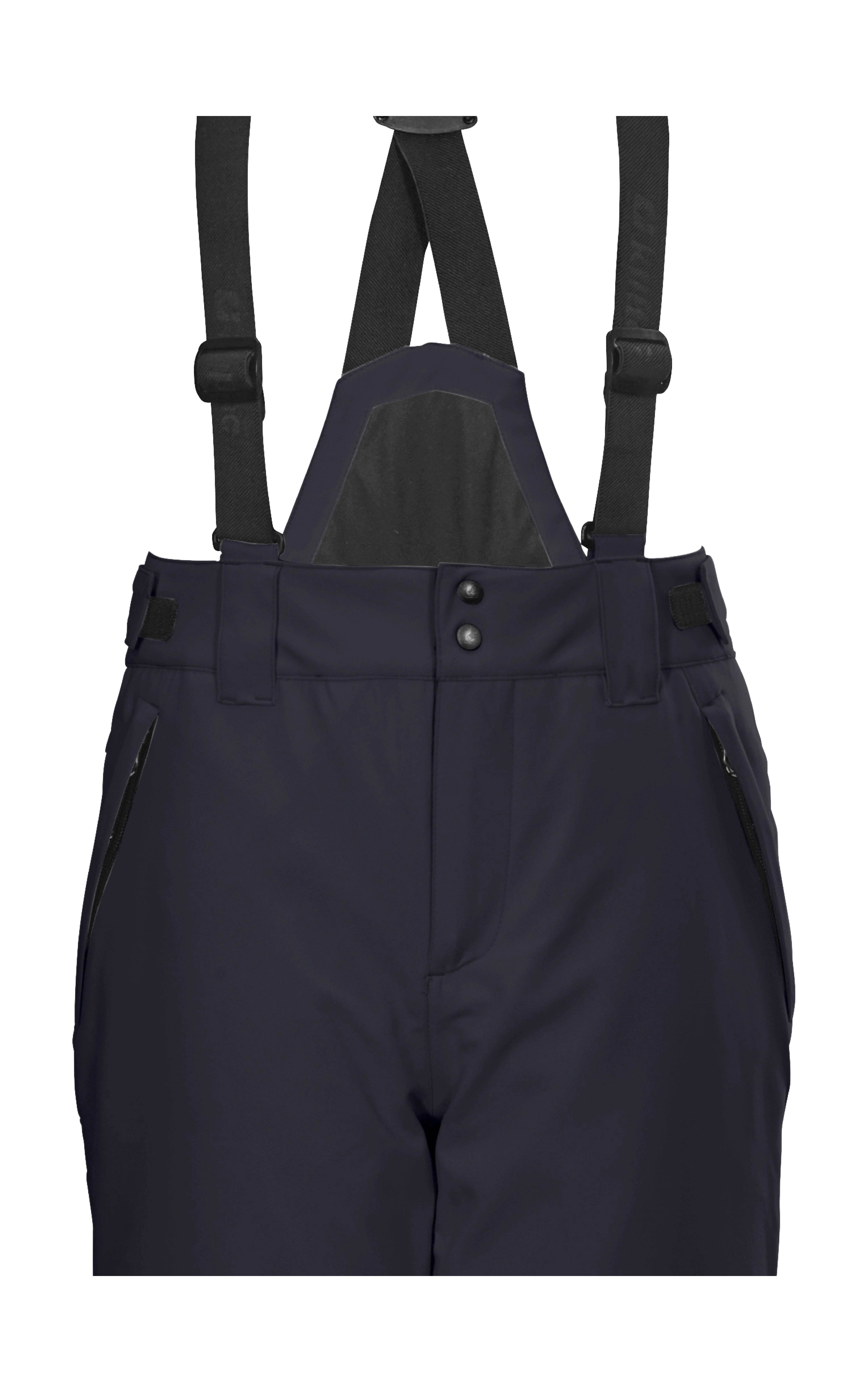 Killtec Skihose KSW 79 BYS SKI PNTS Wasserdichte, atmungsaktive Skihose mit abnehmbarem Latz und Stauraum