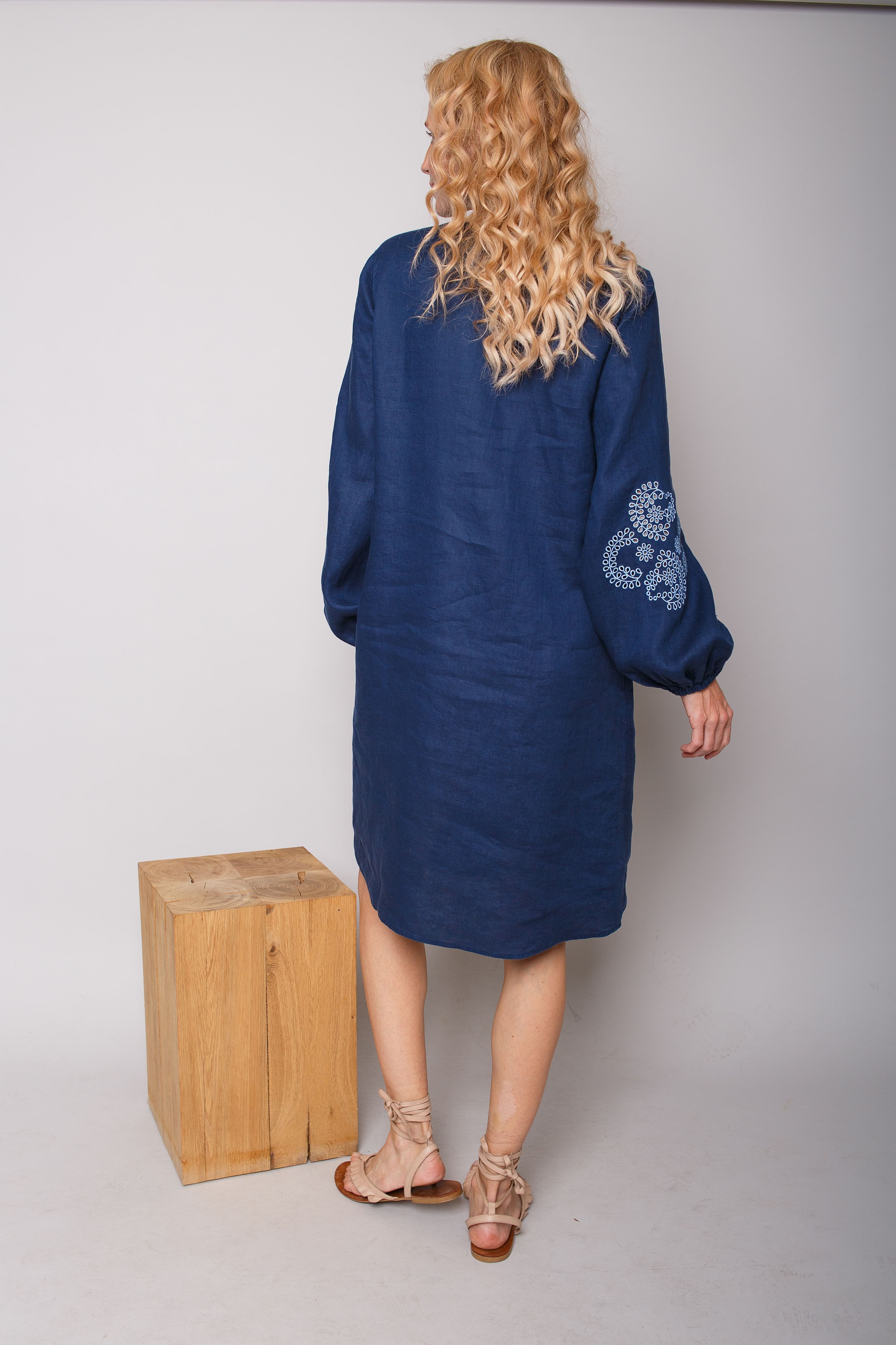 Emily Van Den Bergh Midikleid