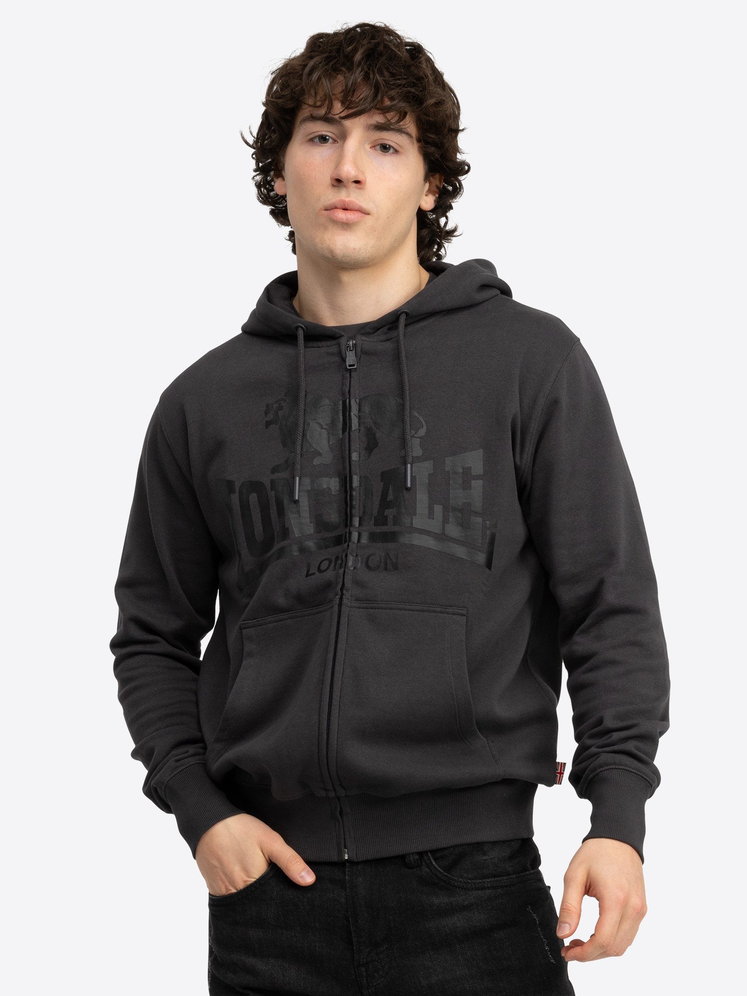 Lonsdale Kapuzensweatjacke KRAFTY (1-tlg) günstig online kaufen