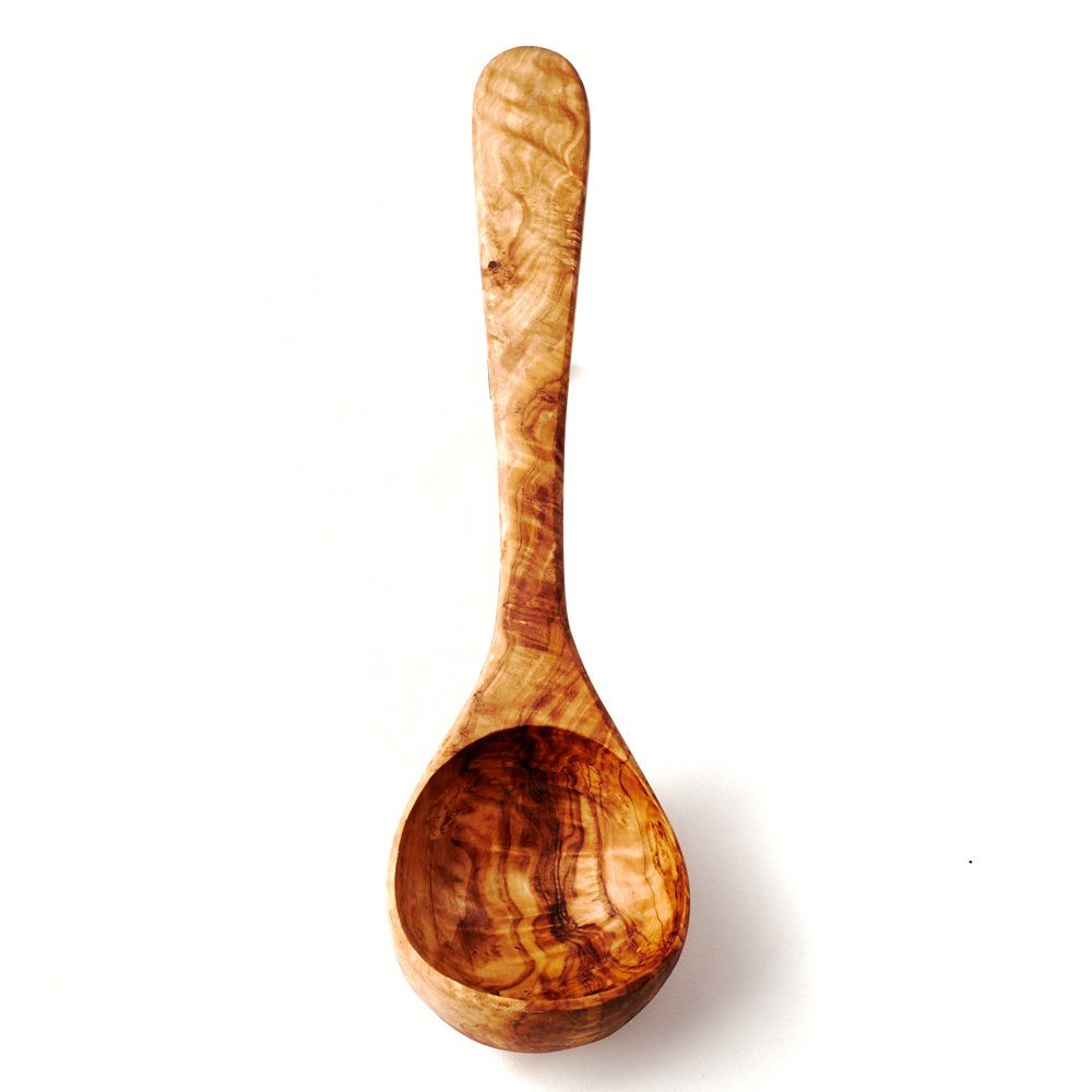 dasOlivenholzbrett Schöpflöffel Schöpflöffel aus Olivenholz – Bild 2 von 5