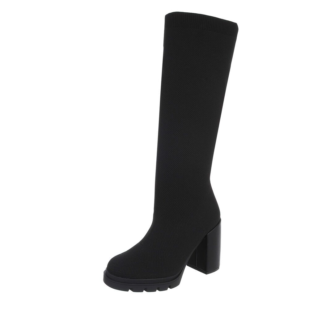 Damen Freizeit High-Heel-Stiefel