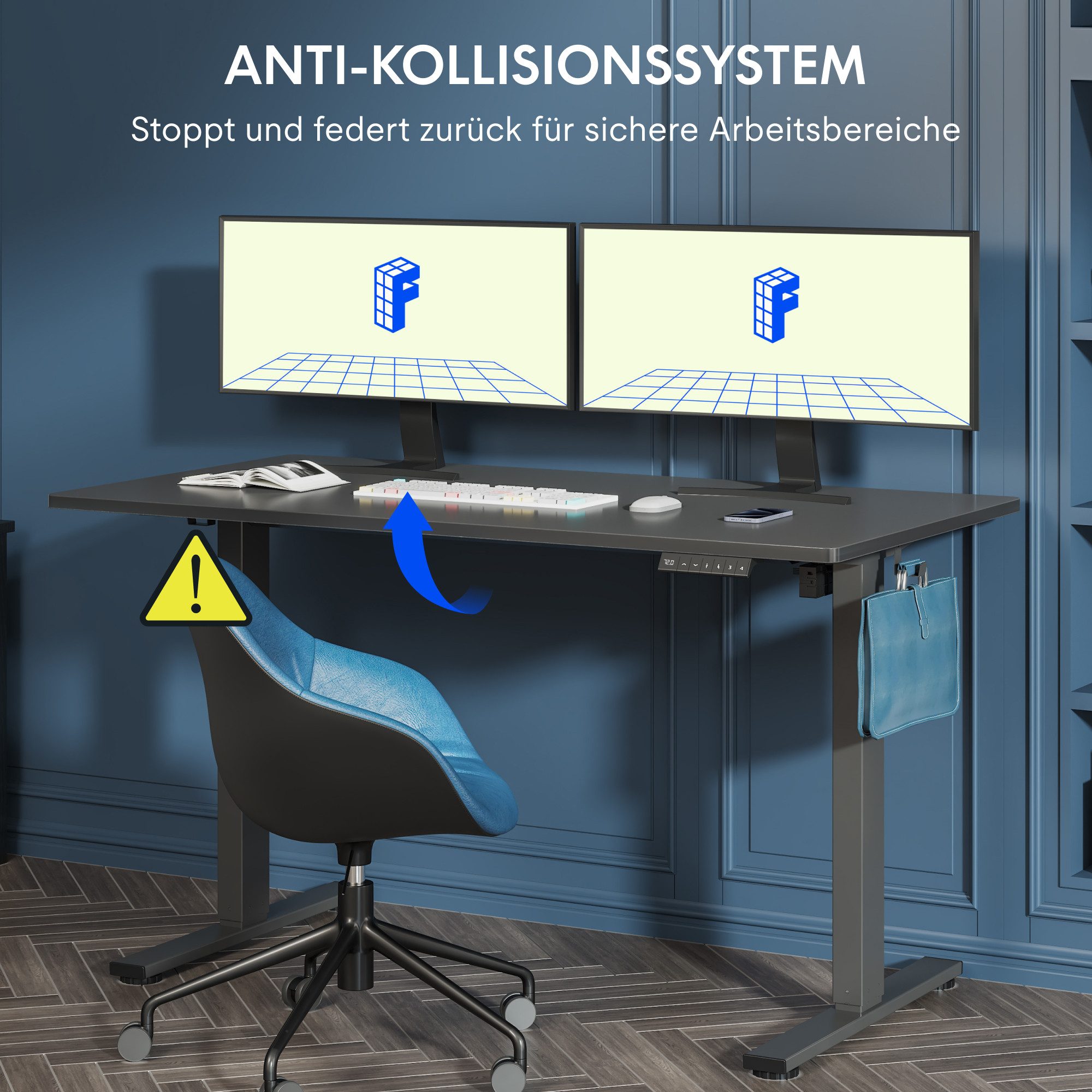 FLEXISPOT Schreibtisch Basic-Series Elektrisch höhenverstellbarer Schreibti günstig online kaufen