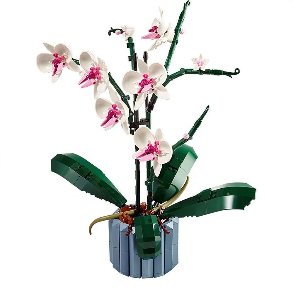CTGtree Spielbausteine Bausteine Modellbausatz für Erwachsene Orchidee