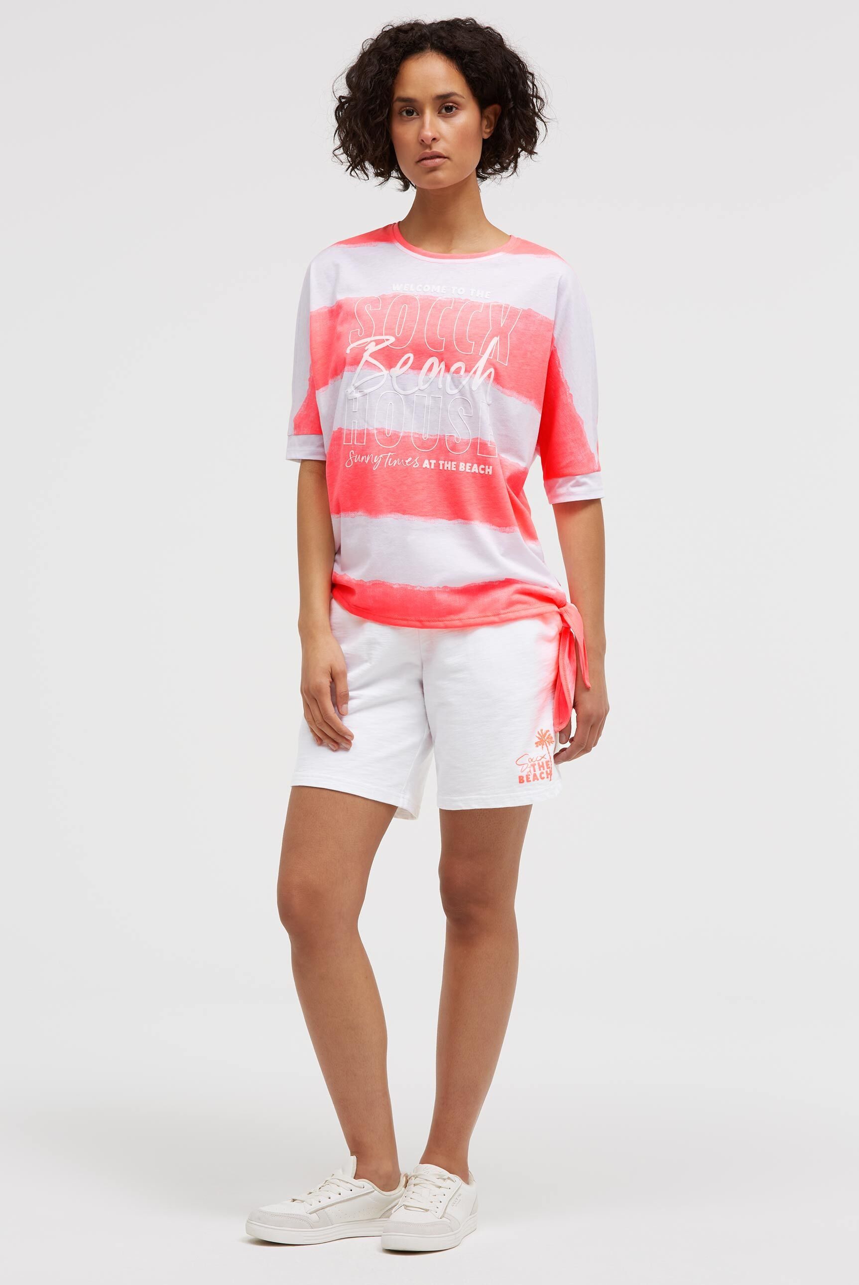 SOCCX Rundhalsshirt mit Baumwolle