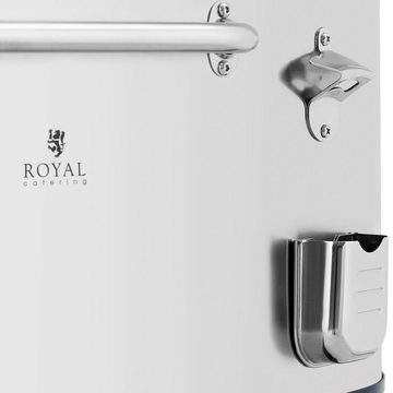 Royal Catering Kühlbox Kühlbox mit Rädern Kühlkiste Ablasshahn Getränkekühler Thermobox 77 L