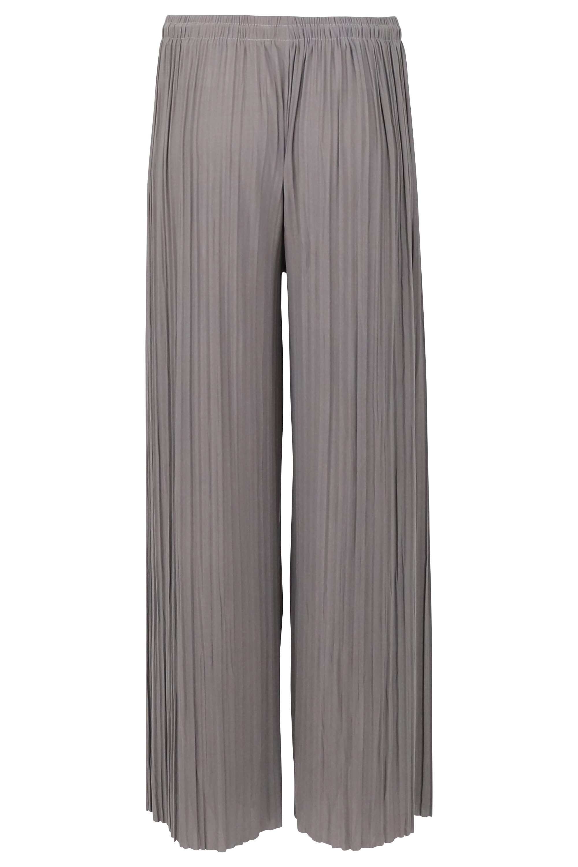 malito more than fashion Palazzohose Damen Plissee-Hose 883 Plissee Schlupf günstig online kaufen