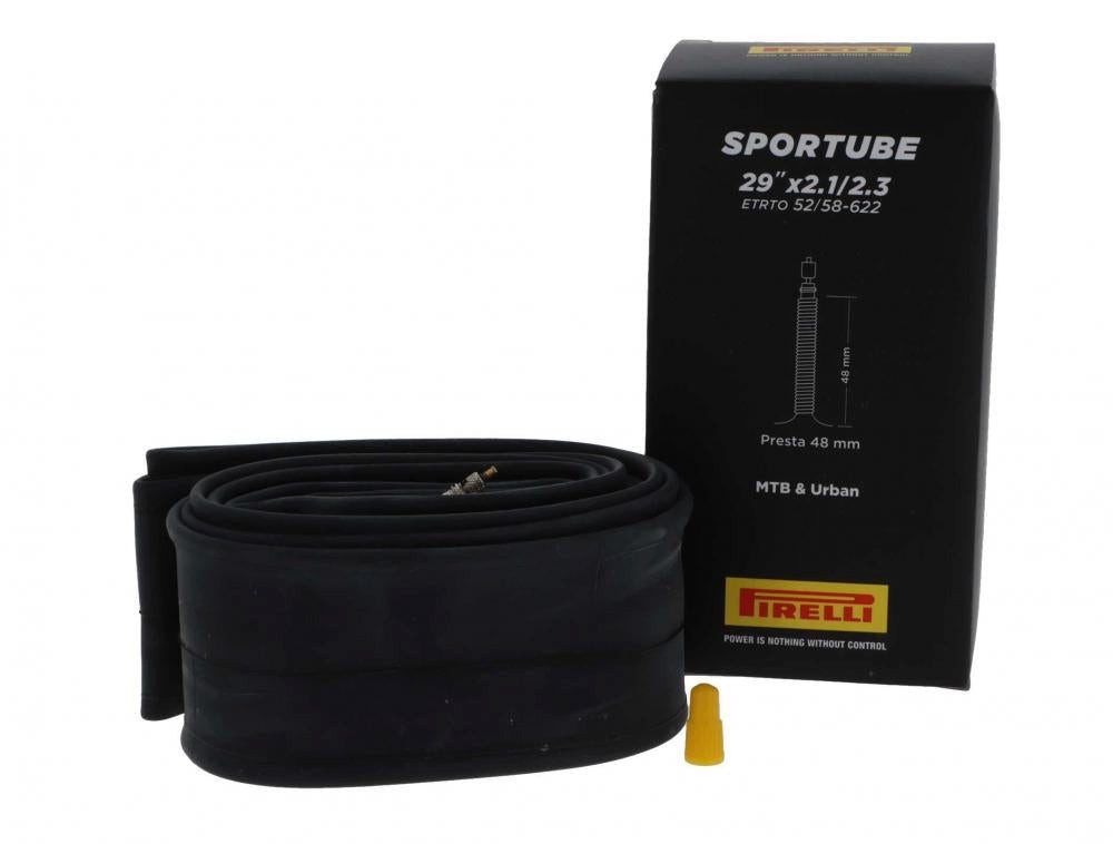 Pirelli Fahrradschlauch Pirelli Schlauch SPORTUBE 29 29 schwarz - robuster Fahrradschlauch mit