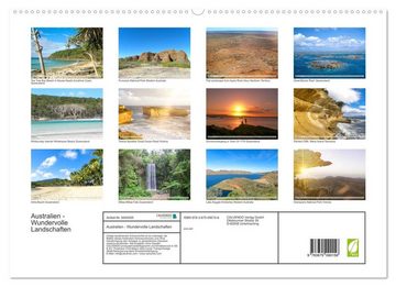 CALVENDO Wandkalender Australien - Wundervolle Landschaften (Premium, hochwertiger DIN A2 Wandkalender 2023, Kunstdruck in Hochglanz)