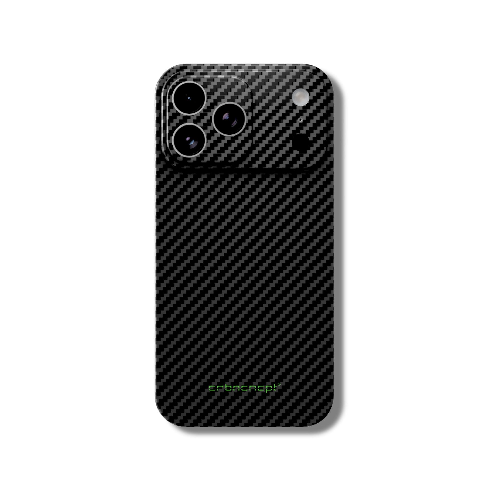 CRBNCNCPT Handyhülle Carbon Fiber x Aramid iPhone 17 16 15 Hülle Case Cover Schwarz Herren, MagSafe, Magnetisch, Superleicht, Ultrarobust