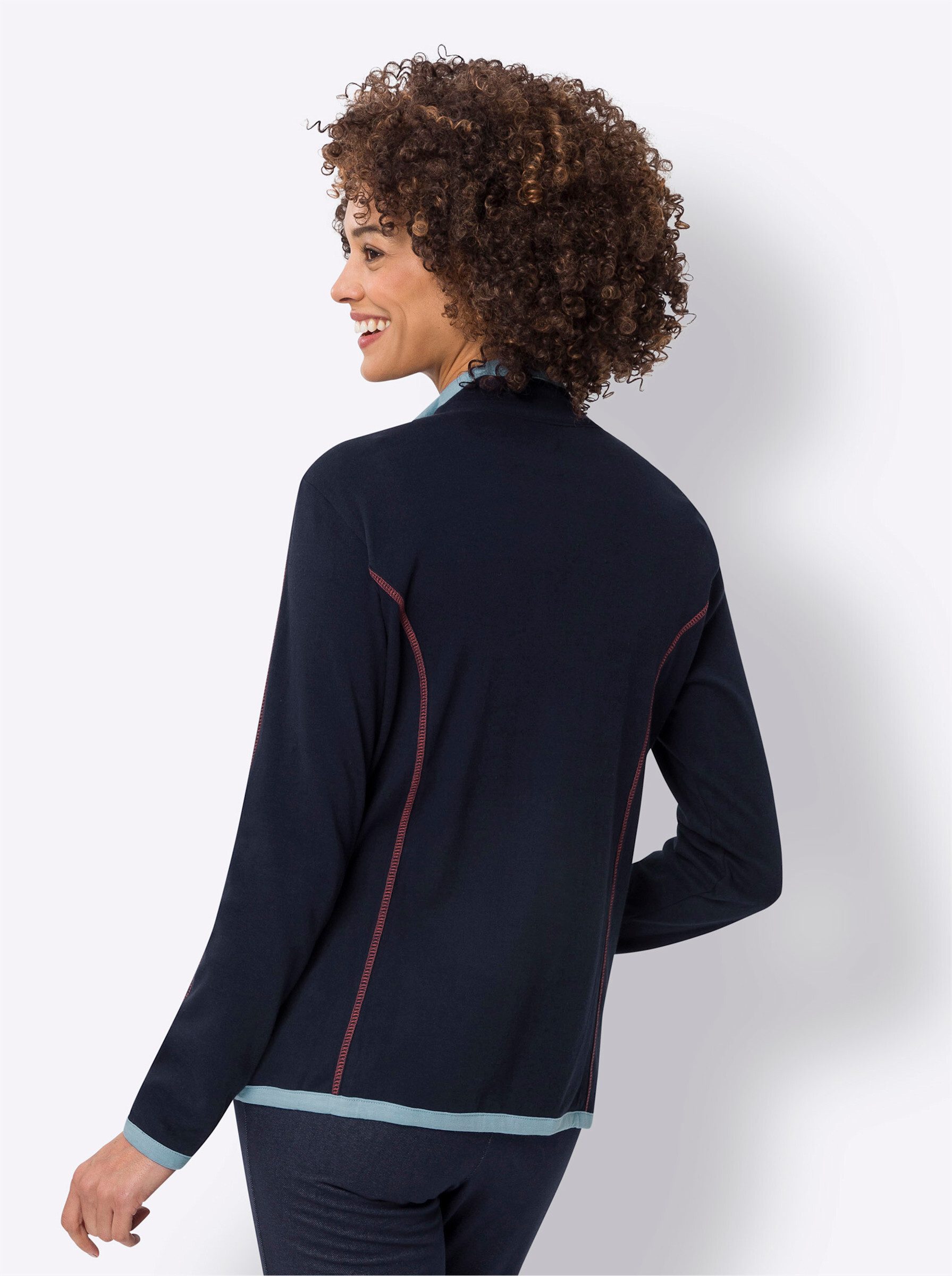 Sieh an! Shirtjacke Sweatjacke günstig online kaufen